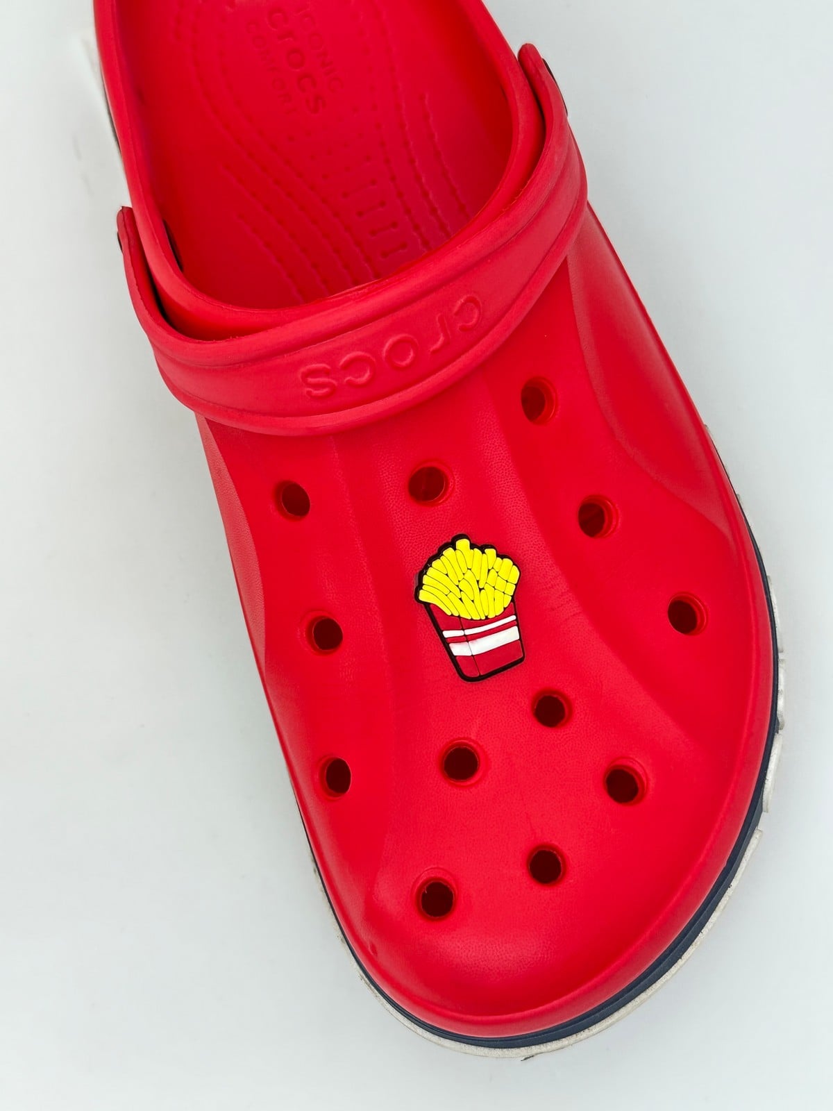Patates Kızartması Temalı Jibbitz Crocs Terlik Süsü