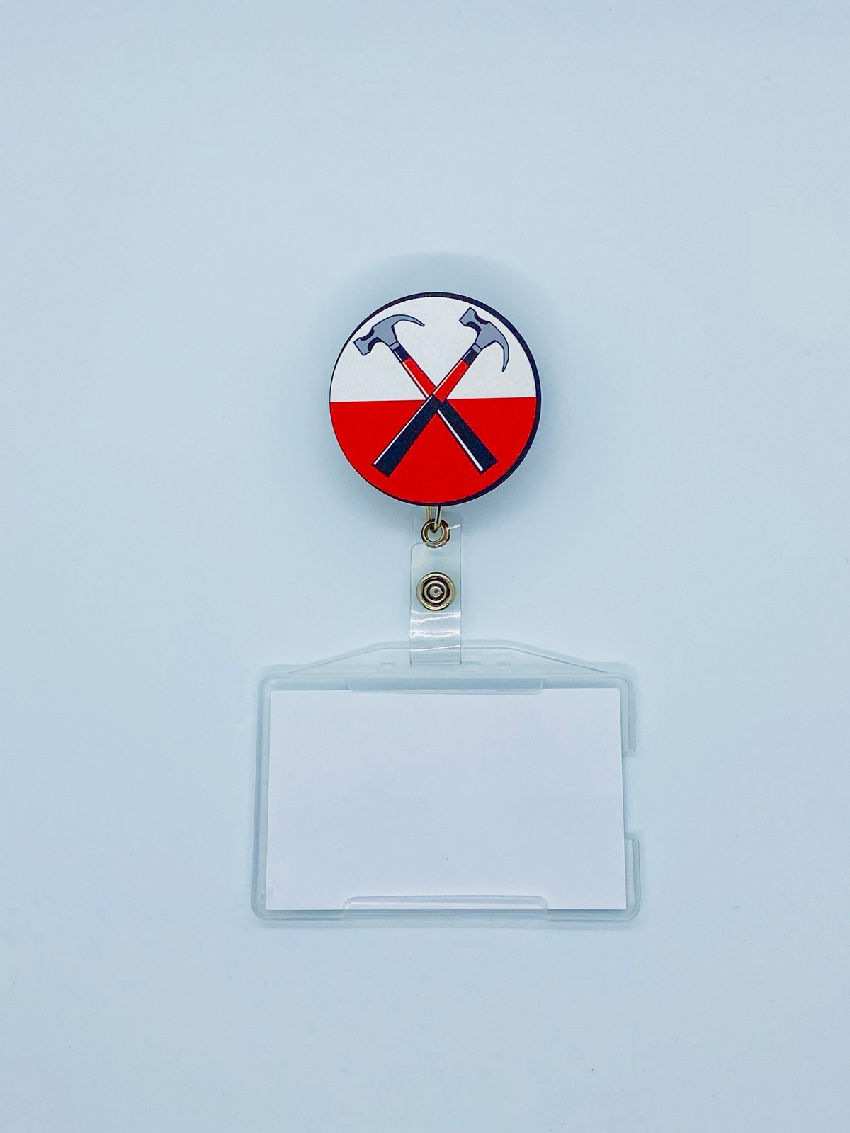 Pink Floyd Temalı Yoyo Kartlık Yoyo Yaka Kartlığı