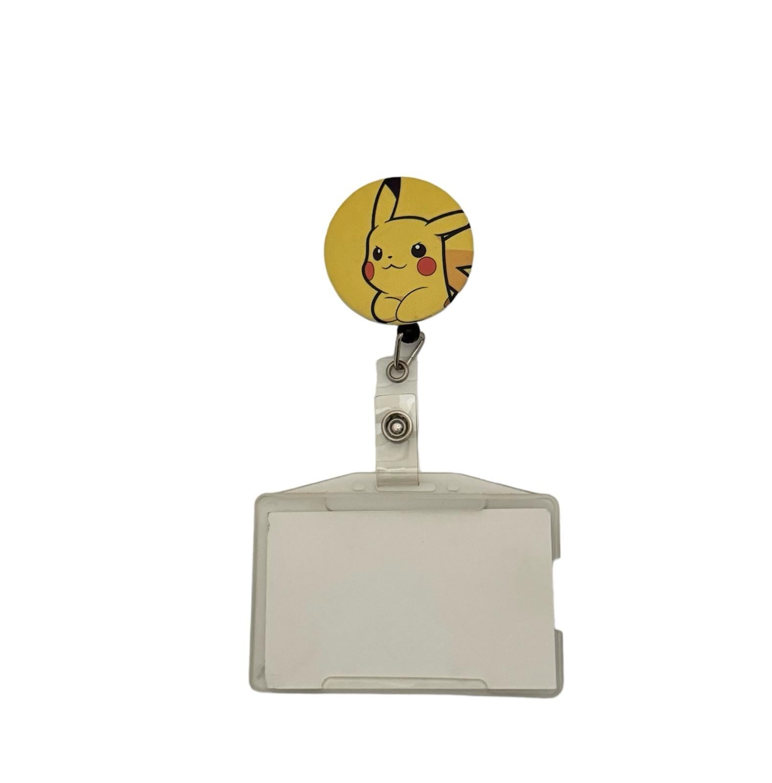 Pokemon Pikachu Temalı Metal Yoyo Kartlık Yoyo Yaka Kartlığı