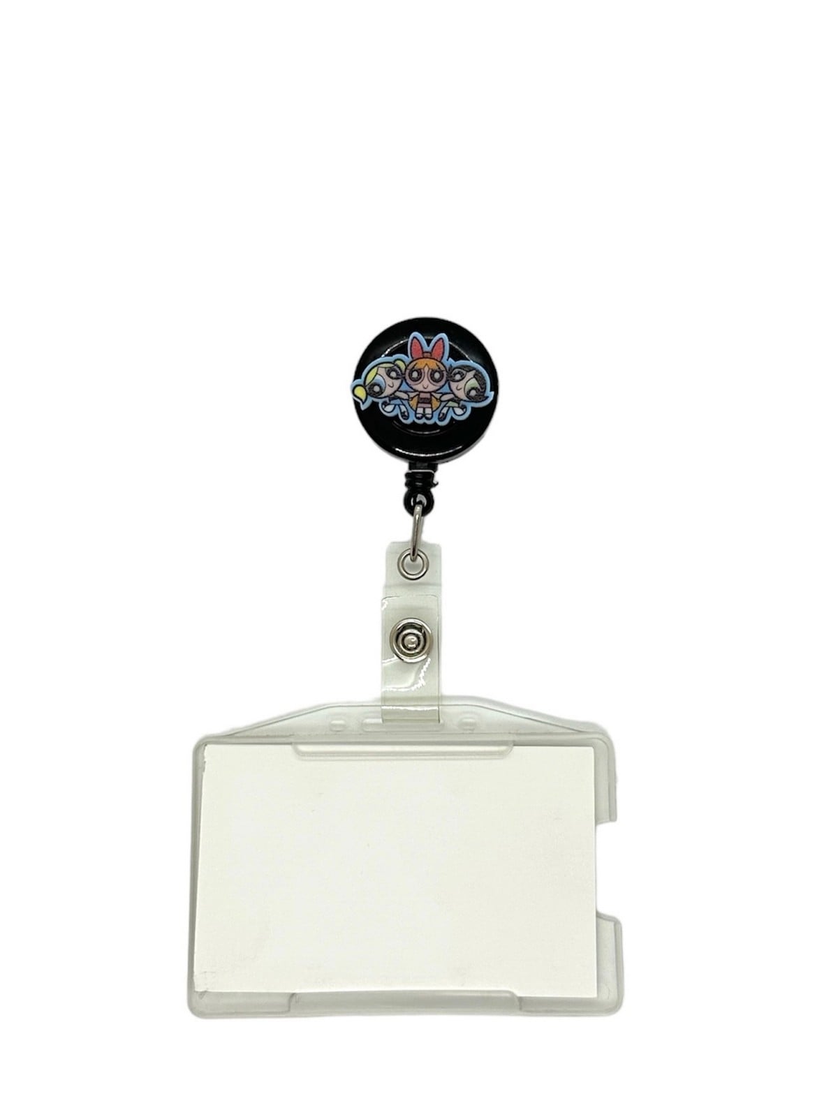 PowerPuff Girls 3’lü Temalı Pleksi Baskılı Yoyo Kartlık Yoyo Yaka Kartlığı