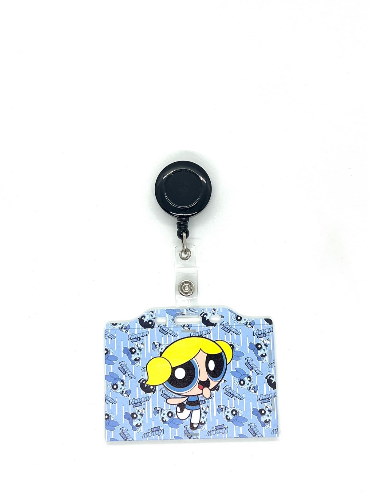 PowerPuff Girls Bubbles Temalı Yatay Kart Kabı Kart Koruyucu 