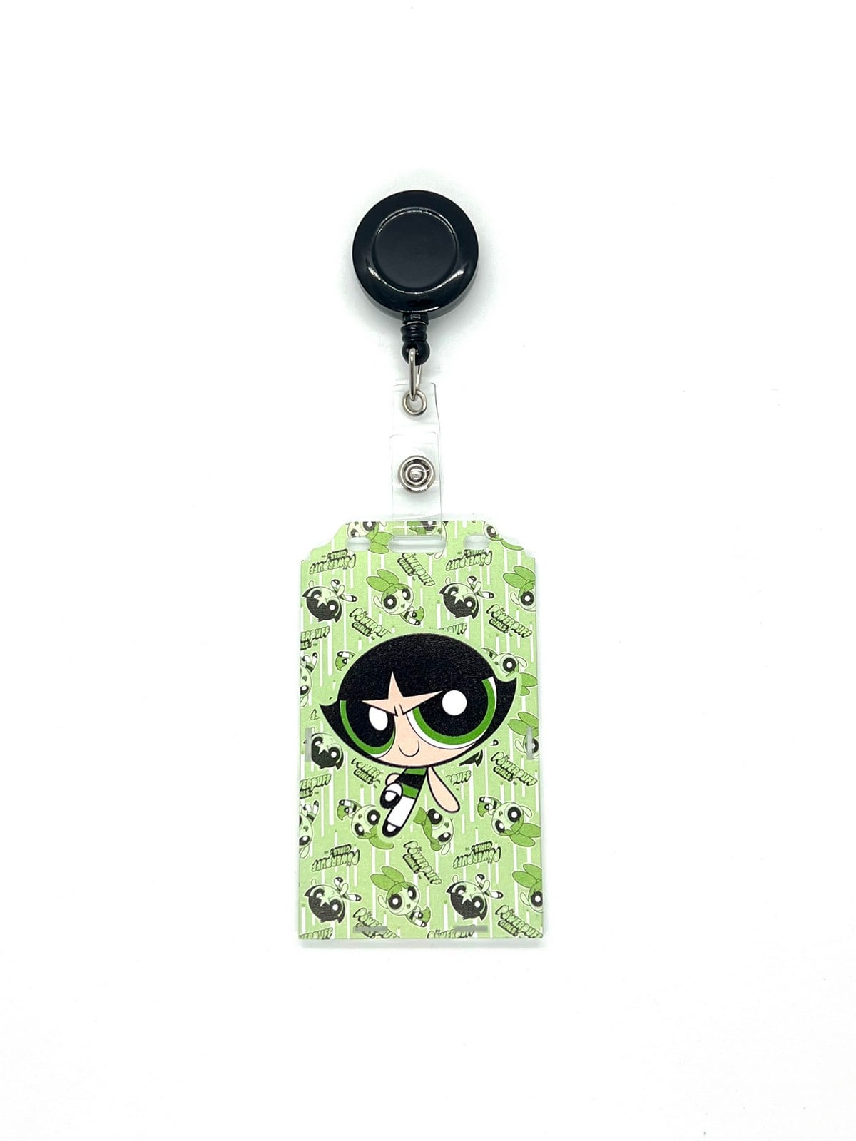 PowerPuff Girls Buttercup Temalı Dikey Kart Kabı Kart Koruyucu