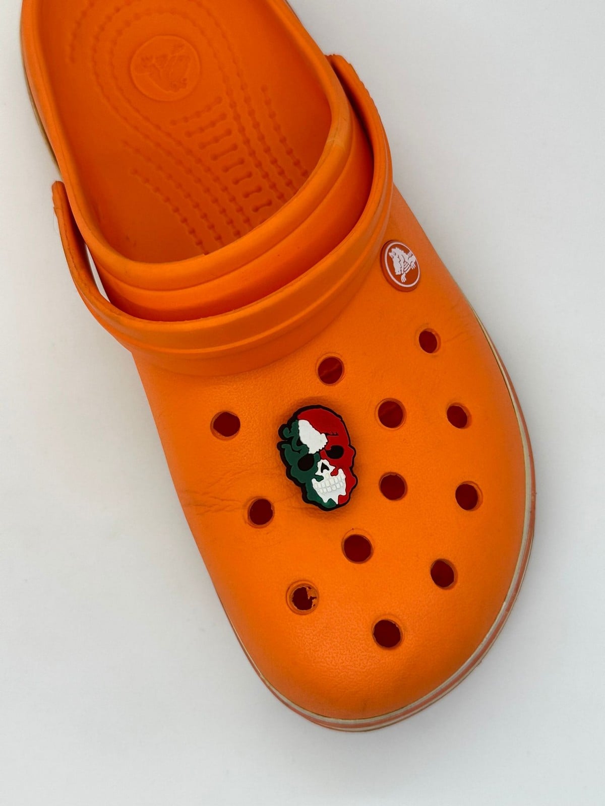Renkli Kuru Kafa Temalı Işıklı Jibbitz Crocs Terlik Süsü