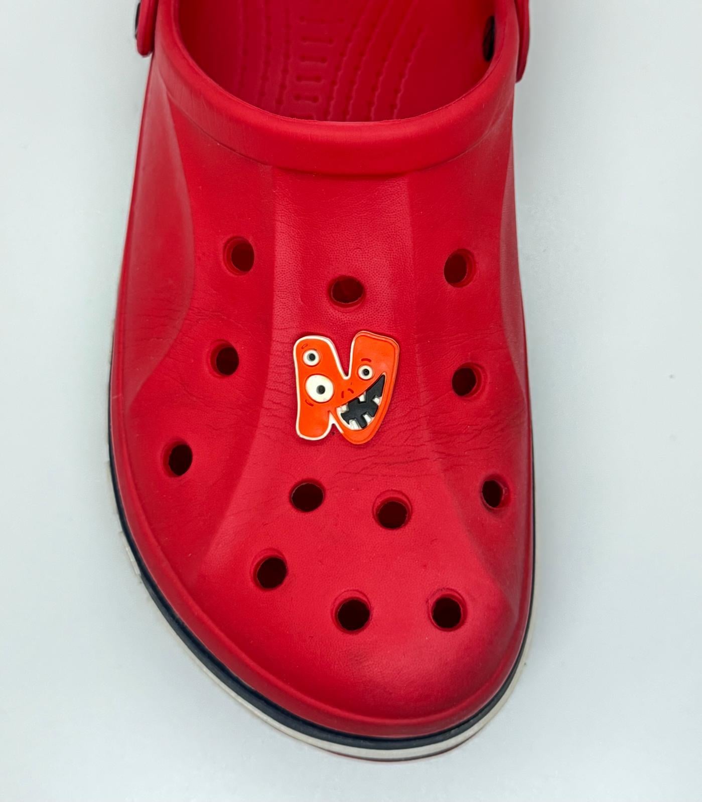 Sempatik N Harfi Temalı Jibbitz CrocsTerlik Süsü