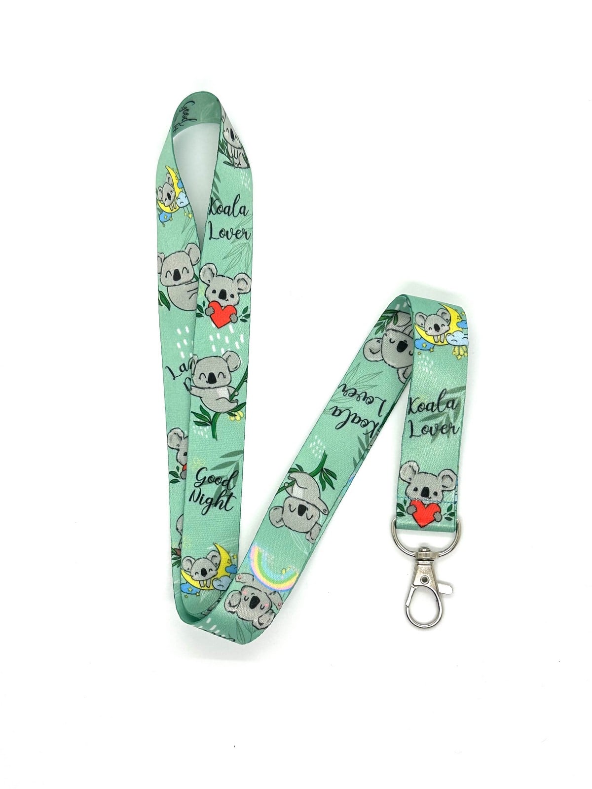 Sevimli Koala Temalı Boyun İpi Kart Askısı