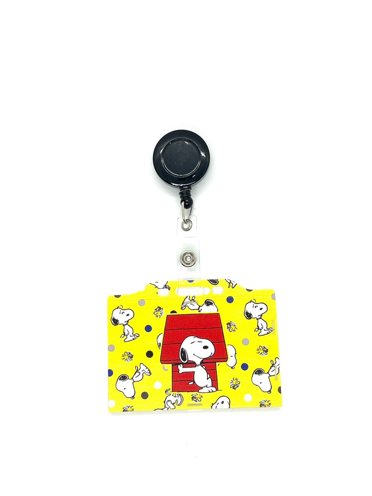 Snoopy Temalı Yatay Kart Kabı Kart Koruyucu 