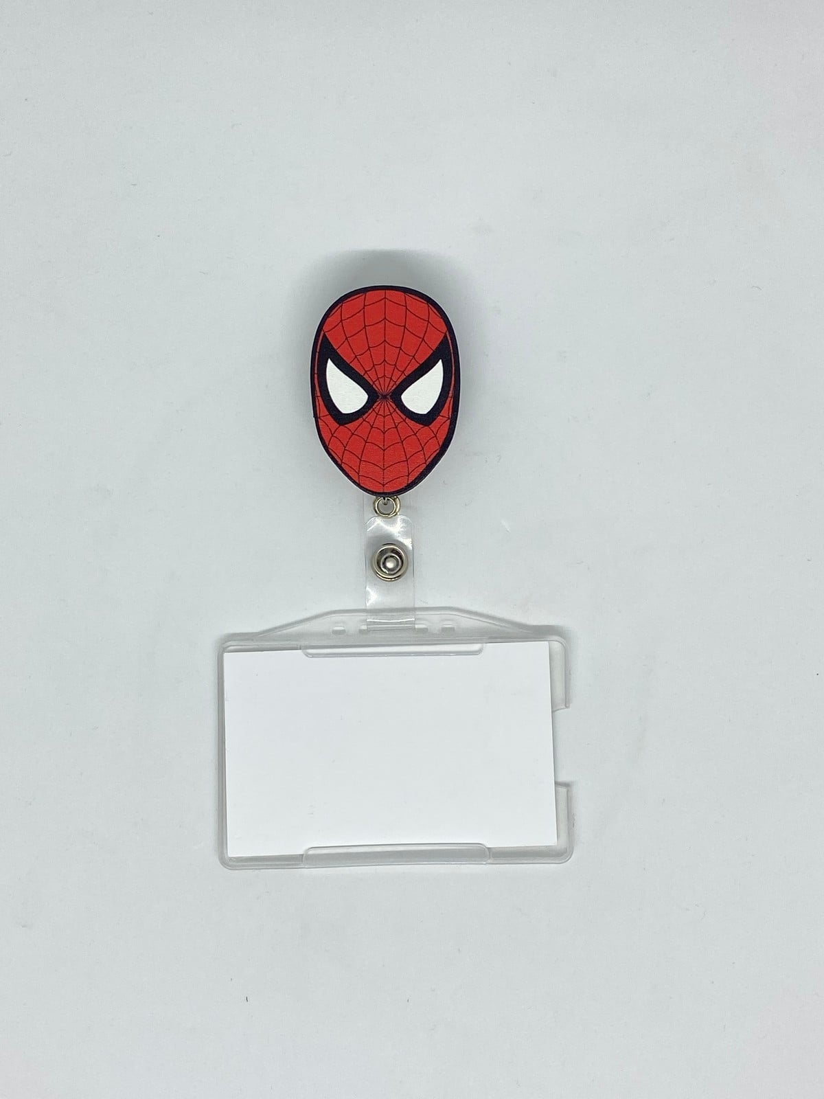 Spiderman Temalı Yoyo Kartlık Yoyo Yaka Kartlığı
