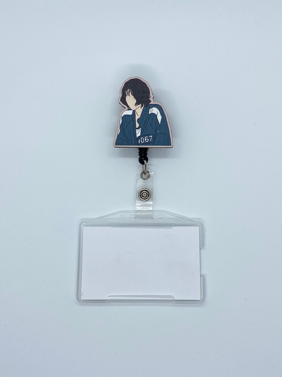 Squid Game 067 Temalı Yoyo Kartlık Yoyo Yaka Kartlığı