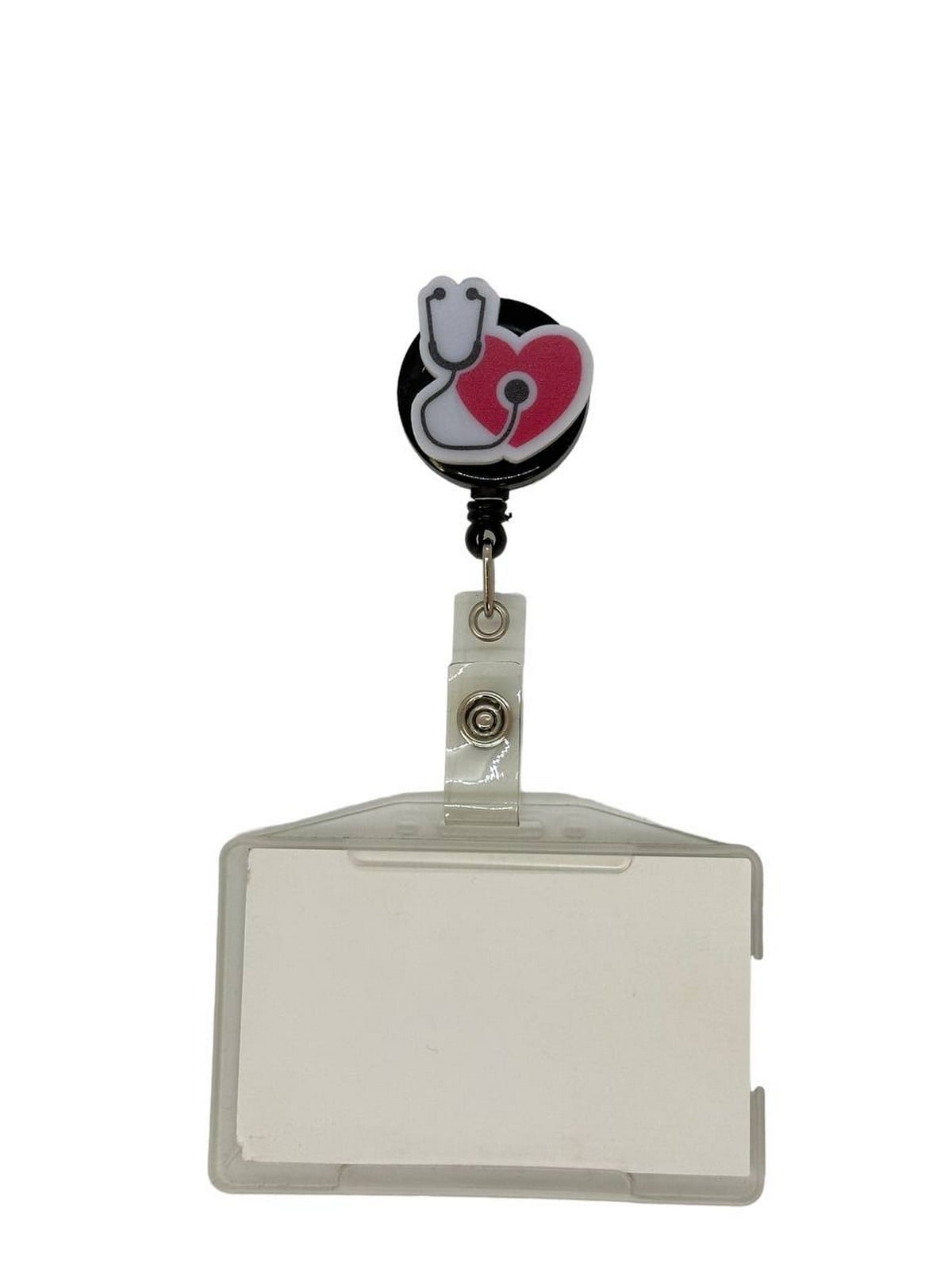 Stetoskop Temalı Pleksi Baskılı Yoyo Kartlık Yoyo Yaka Kartlığı