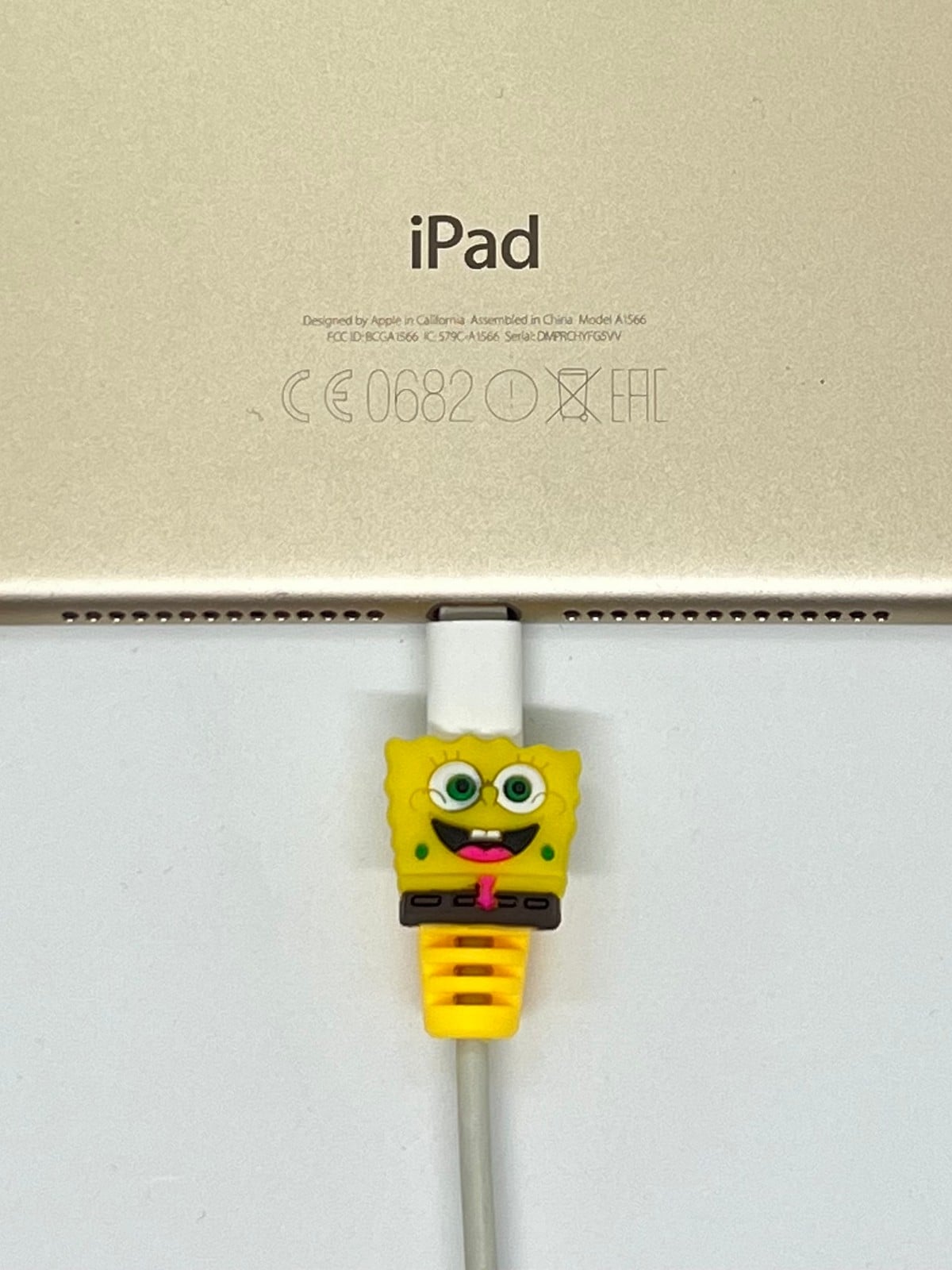 Sünger Bob Temalı Şarj Aleti Kablo Koruyucu 