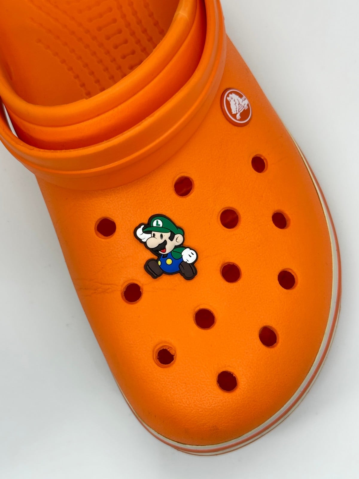 Süper Mario Luigi Temalı Temalı Jibbitz Crocs Terlik Süsü 