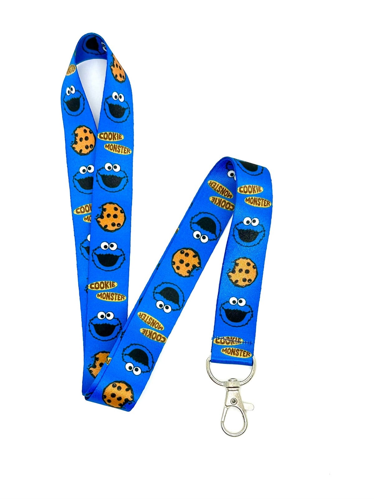 Susam Sokağı Kurabiye Canavarı 4 Temalı Boyun İpi Kart Askısı 