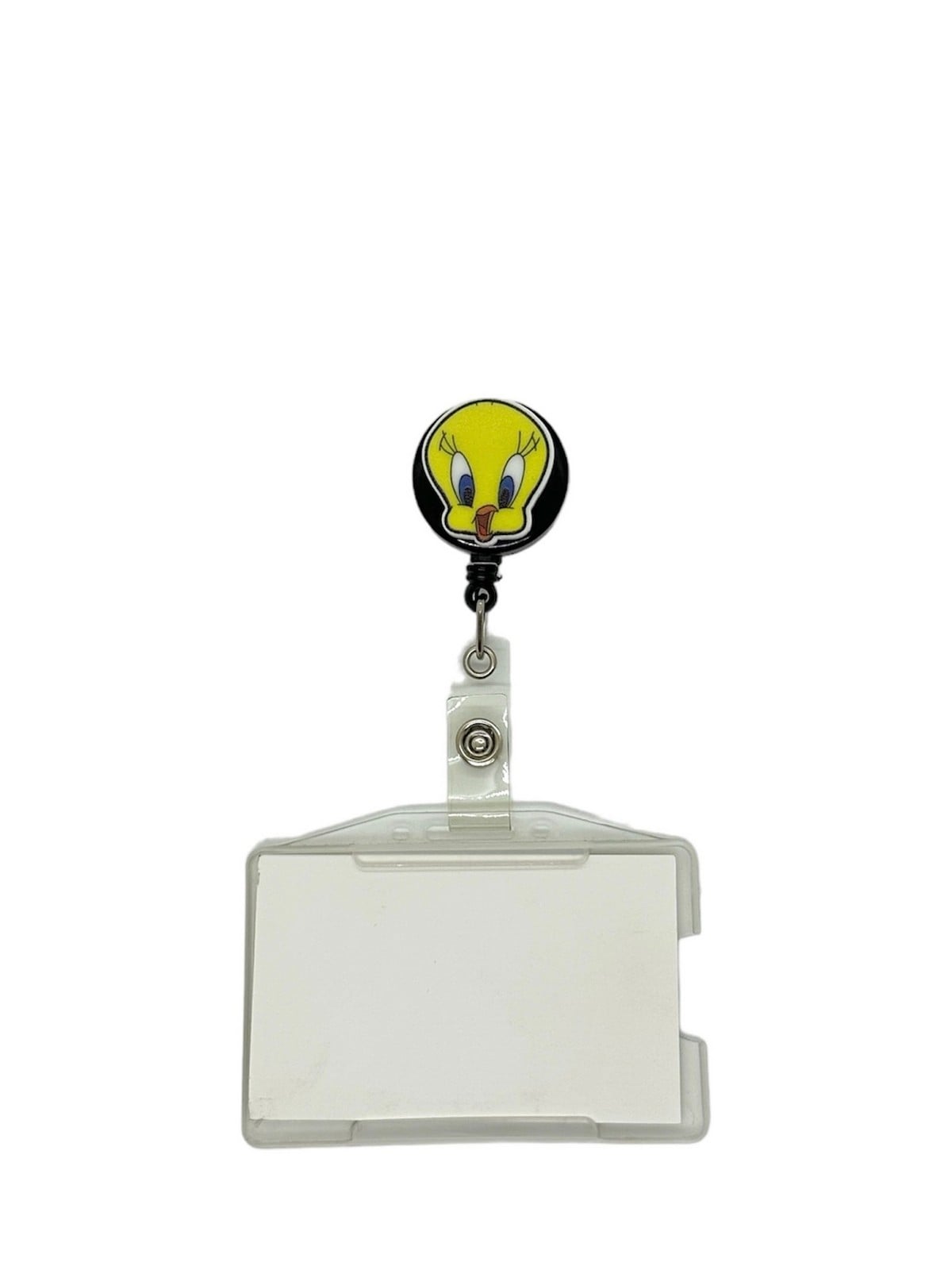 Tweety 2 Temalı Pleksi Baskılı Yoyo Kartlık Yoyo Yaka Kartlığı