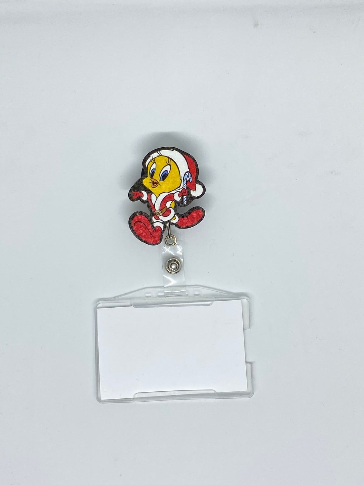 Tweety Yılbaşı Temalı Yoyo Kartlık Yoyo Yaka Kartlığı