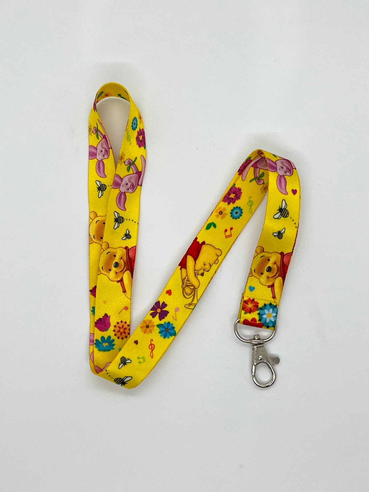 Winnie The Pooh Temalı Boyun İpi Kart Askısı 