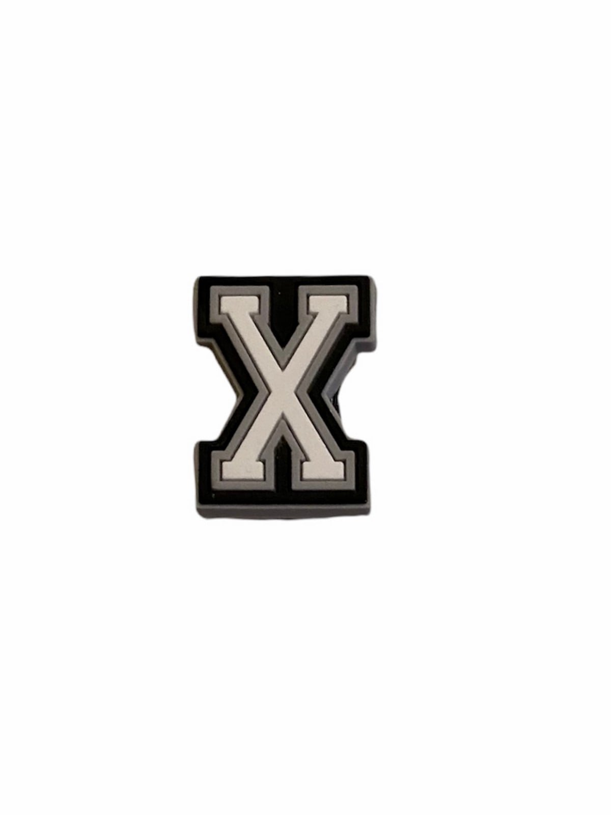 X Harfi Temalı Jibbitz Crocs Terlik Süsü