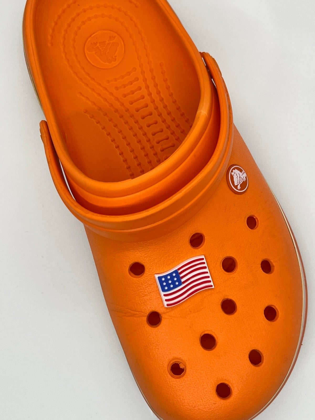 Amerika Birleşik Devletleri Bayrak Temalı Temalı Jibbitz Crocs Terlik Süsü 