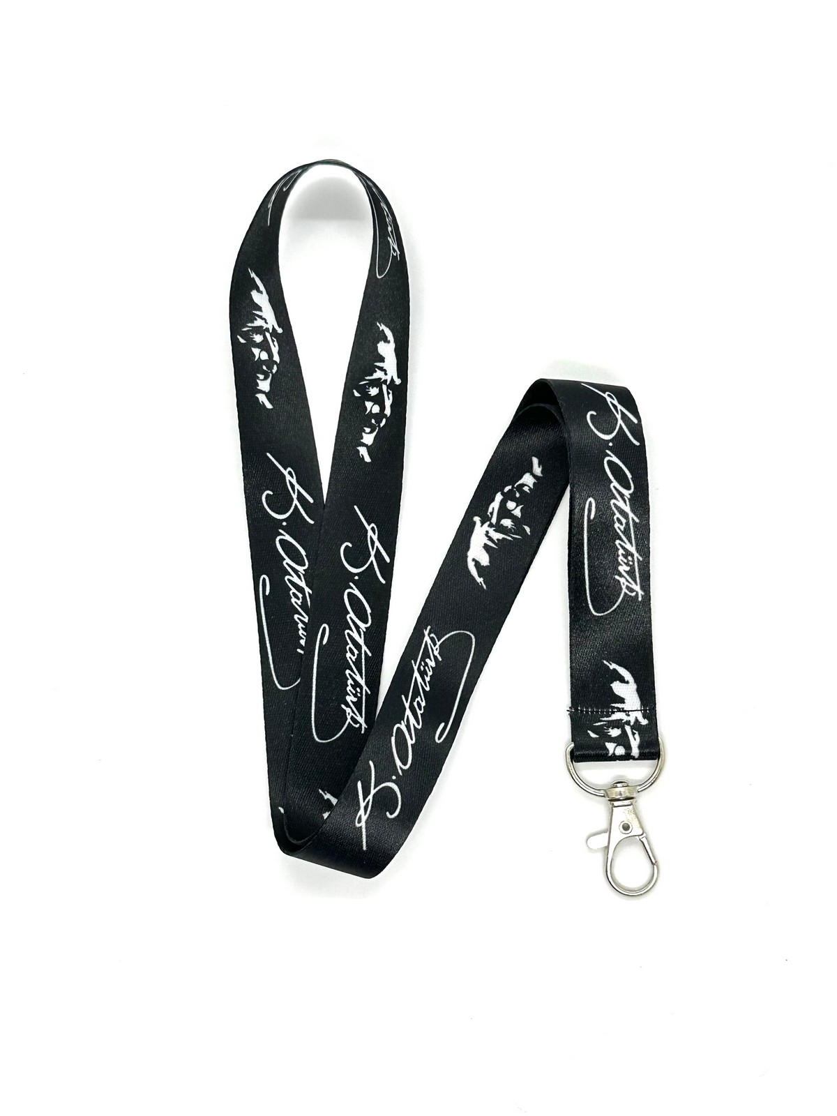 Atatürk İmza Temalı Boyun İpi Kart Askısı