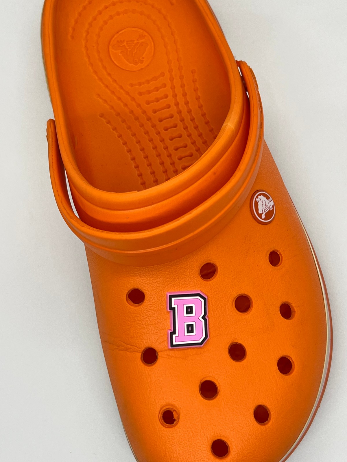 B Harfi Temalı Temalı Jibbitz Crocs Terlik Süsü