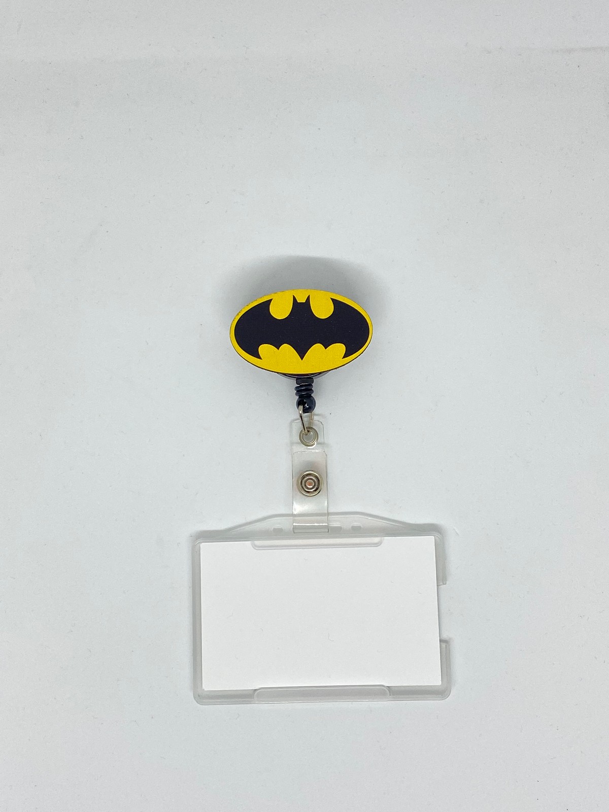 Batman Logo Temalı Yoyo Kartlık Yoyo Yaka Kartlığı 