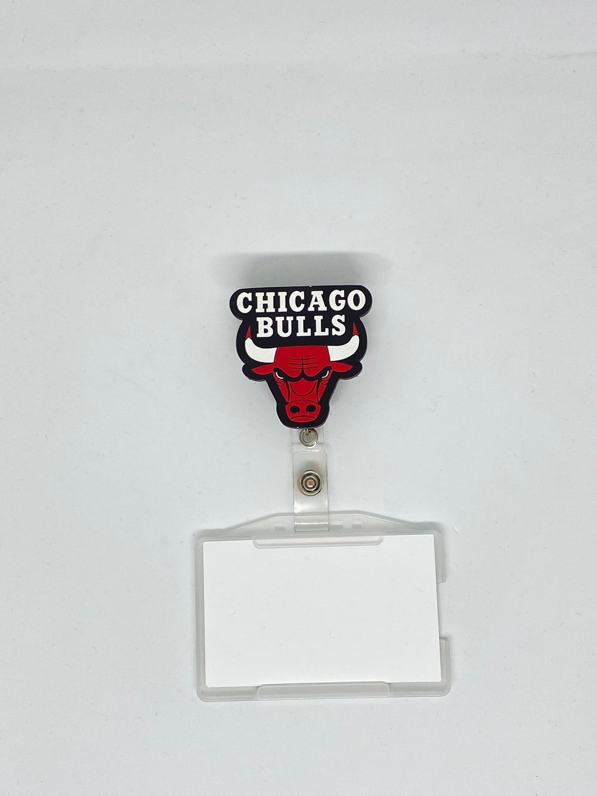 Chicago Bulls Temalı Yoyo Kartlık Yoyo Yaka Kartlığı