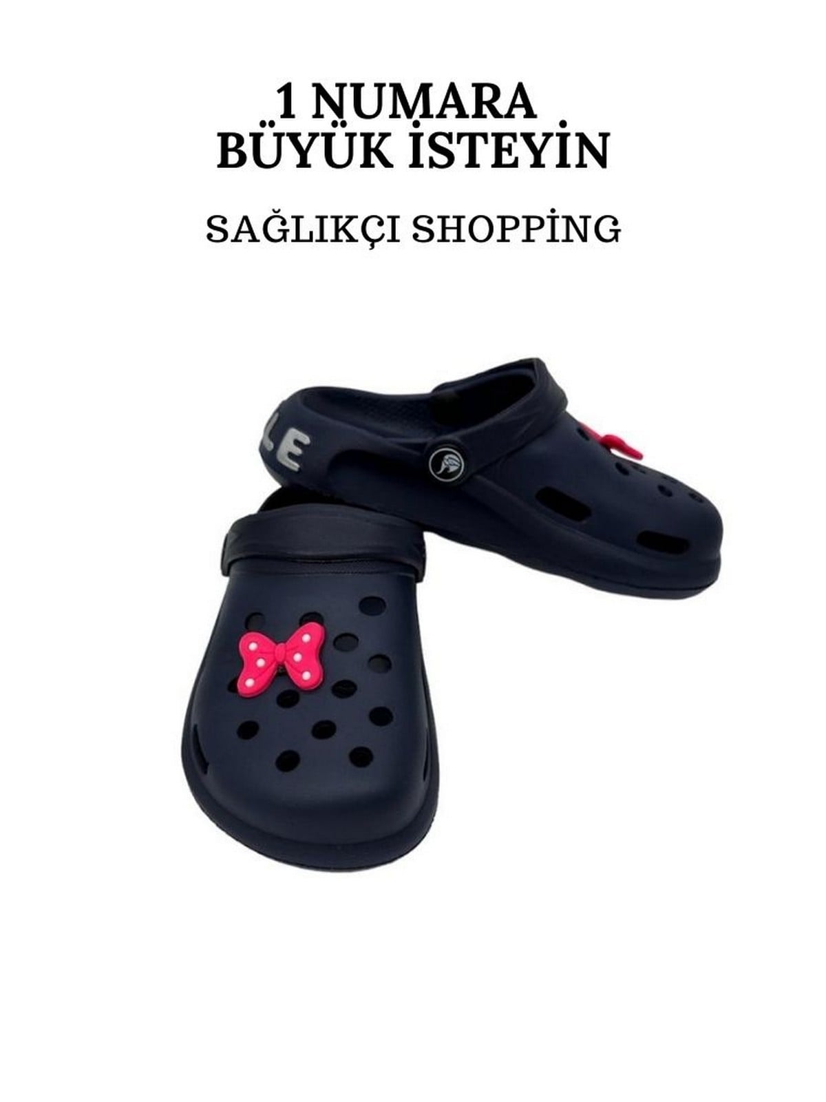 Crocs Tipi Çocuk Modeli Terlik Hastane Terliği Hemşire Doktor Aşçı Günlük Yazlık