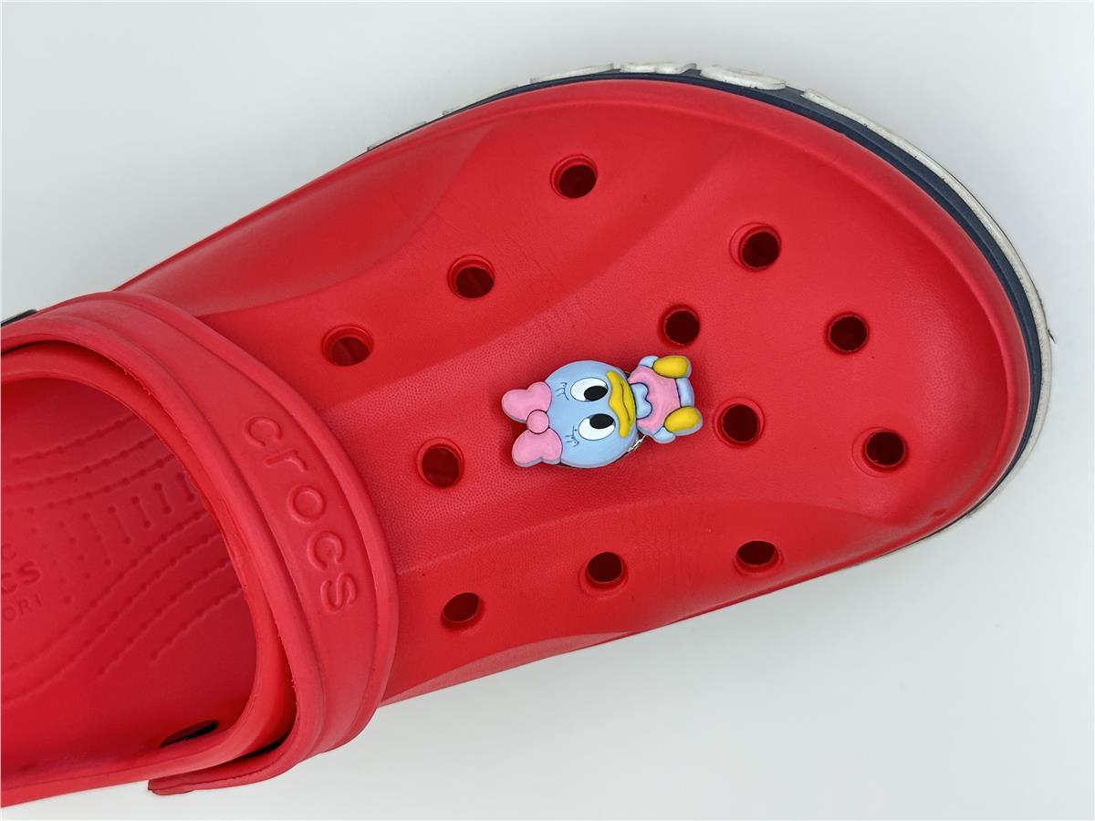 Daisy Duck Temalı Işıklı Jibbitz Crocs Terlik Süsü