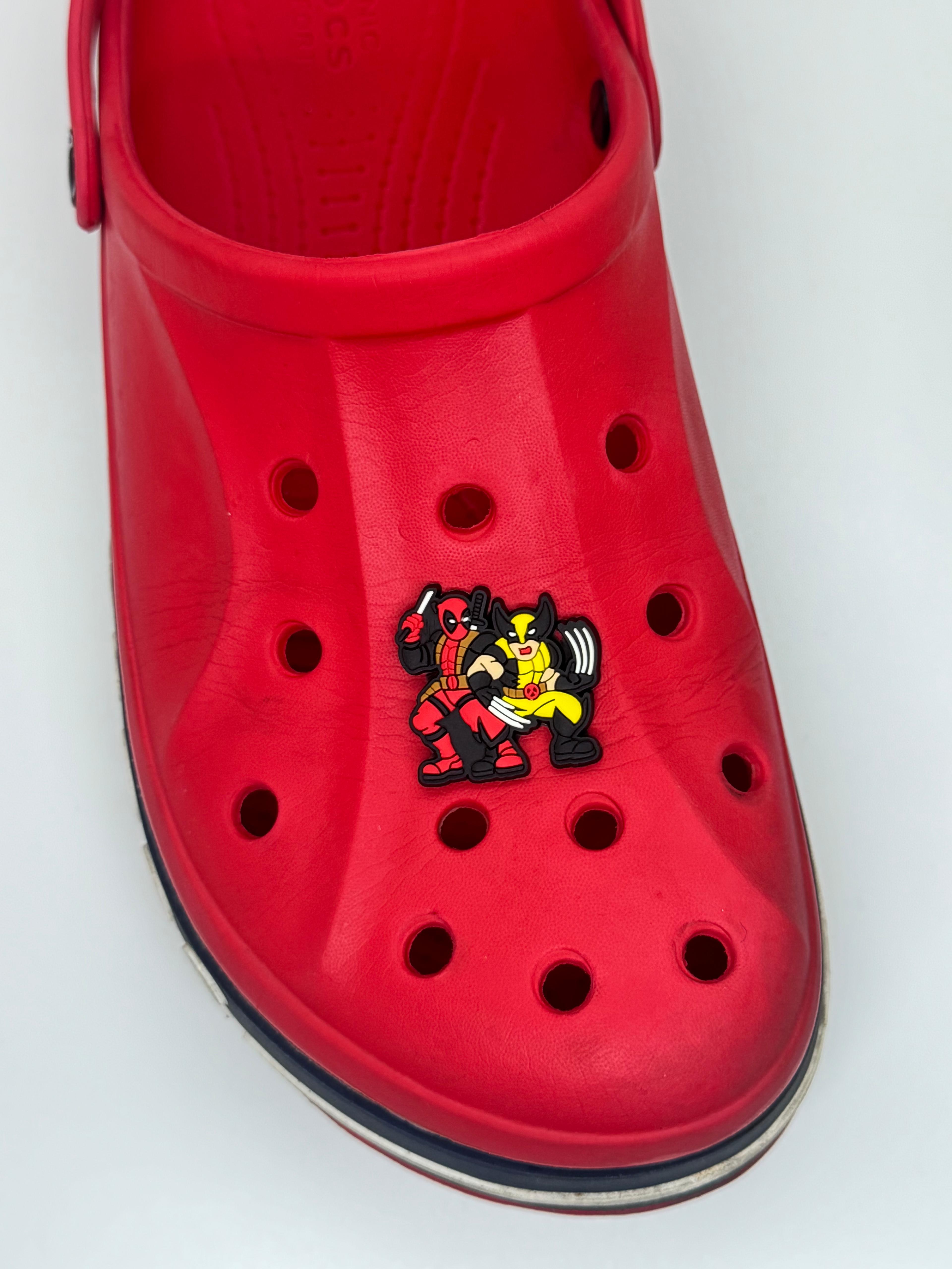 Deadpool & Wolverine Temalı Jibbitz CrocsTerlik Süsü