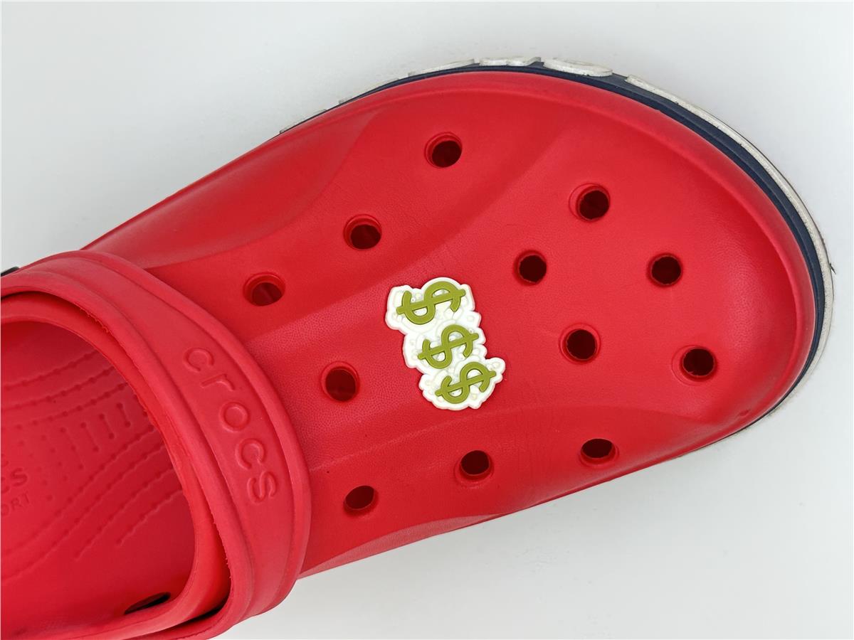 Dolar 2 Temalı Jibbitz Crocs Terlik Süsü