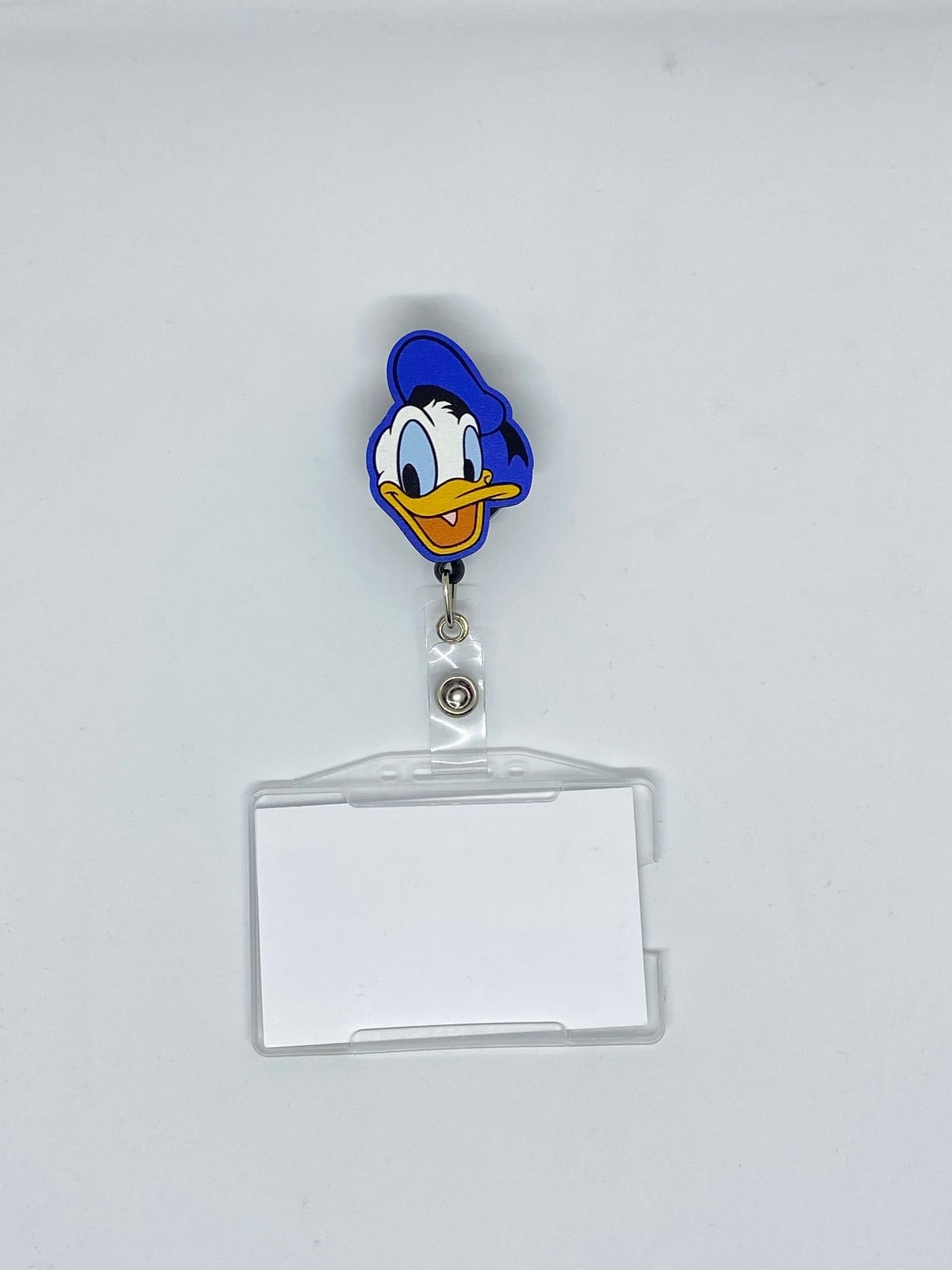 Donald Duck Temalı Yoyo Kartlık Yoyo Yaka Kartlığı