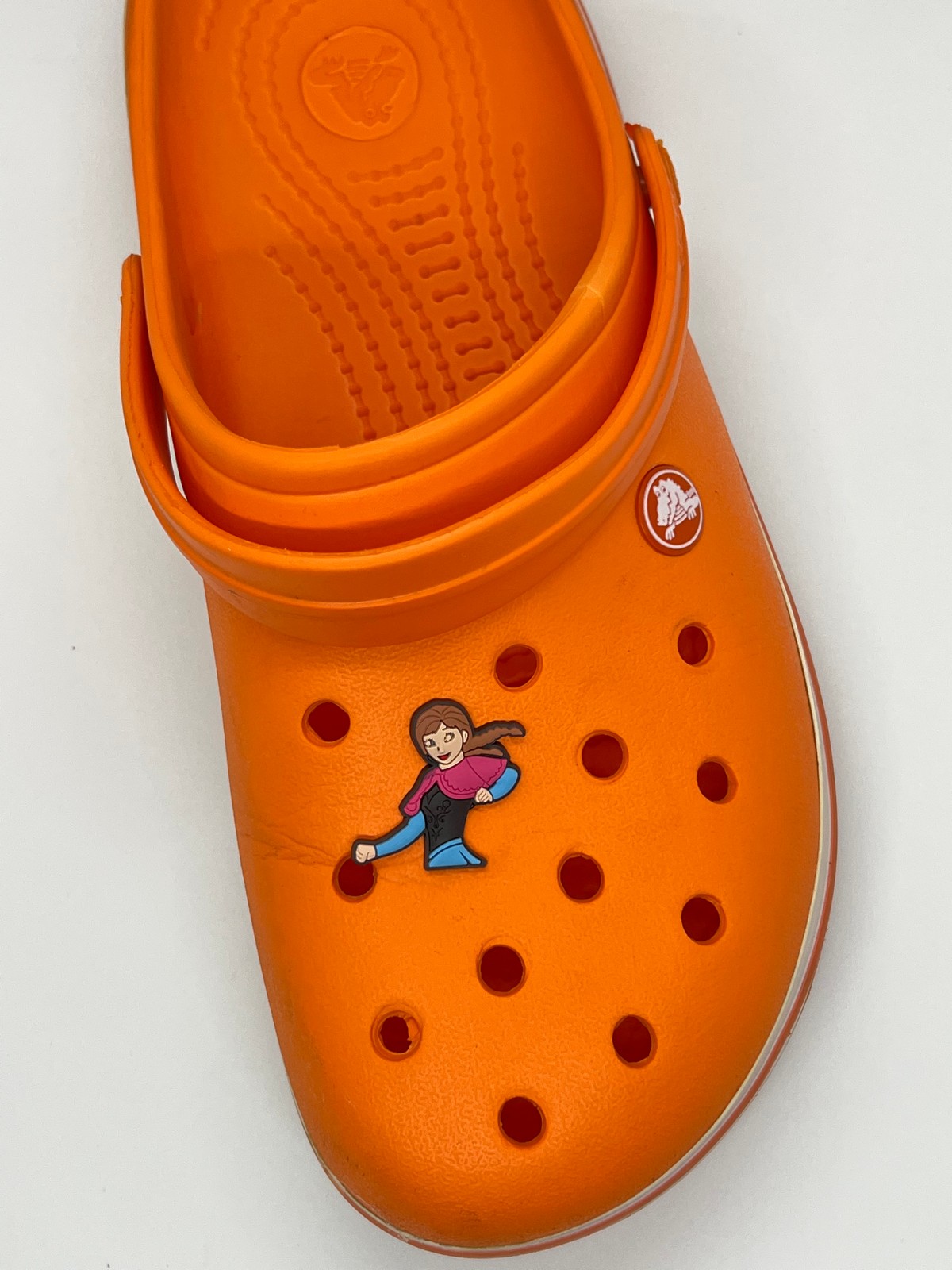 Frozen Anna Temalı Temalı Jibbitz Crocs Terlik Süsü 