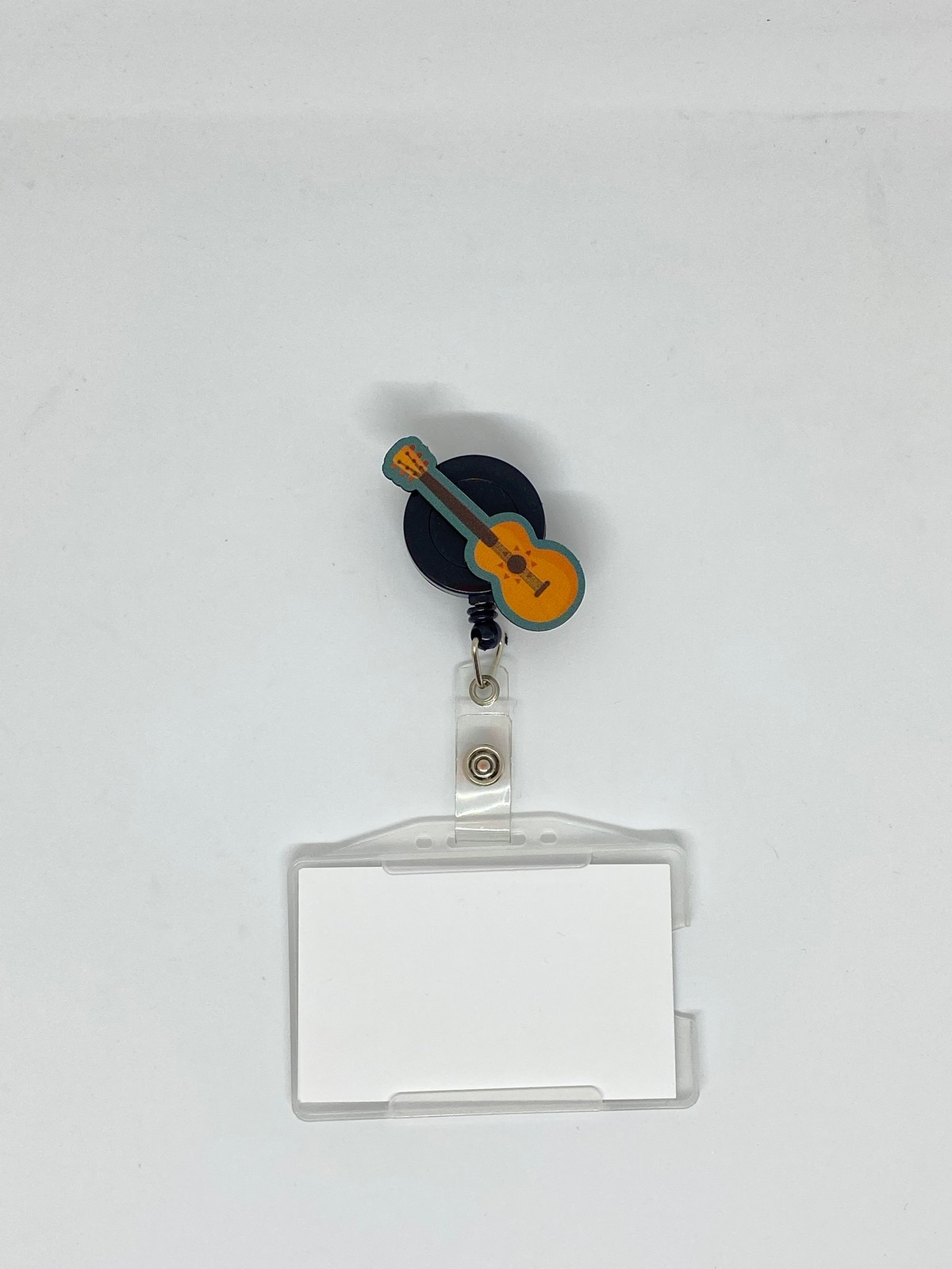 Gitar Temalı Yoyo Kartlık Yoyo Yaka Kartlığı