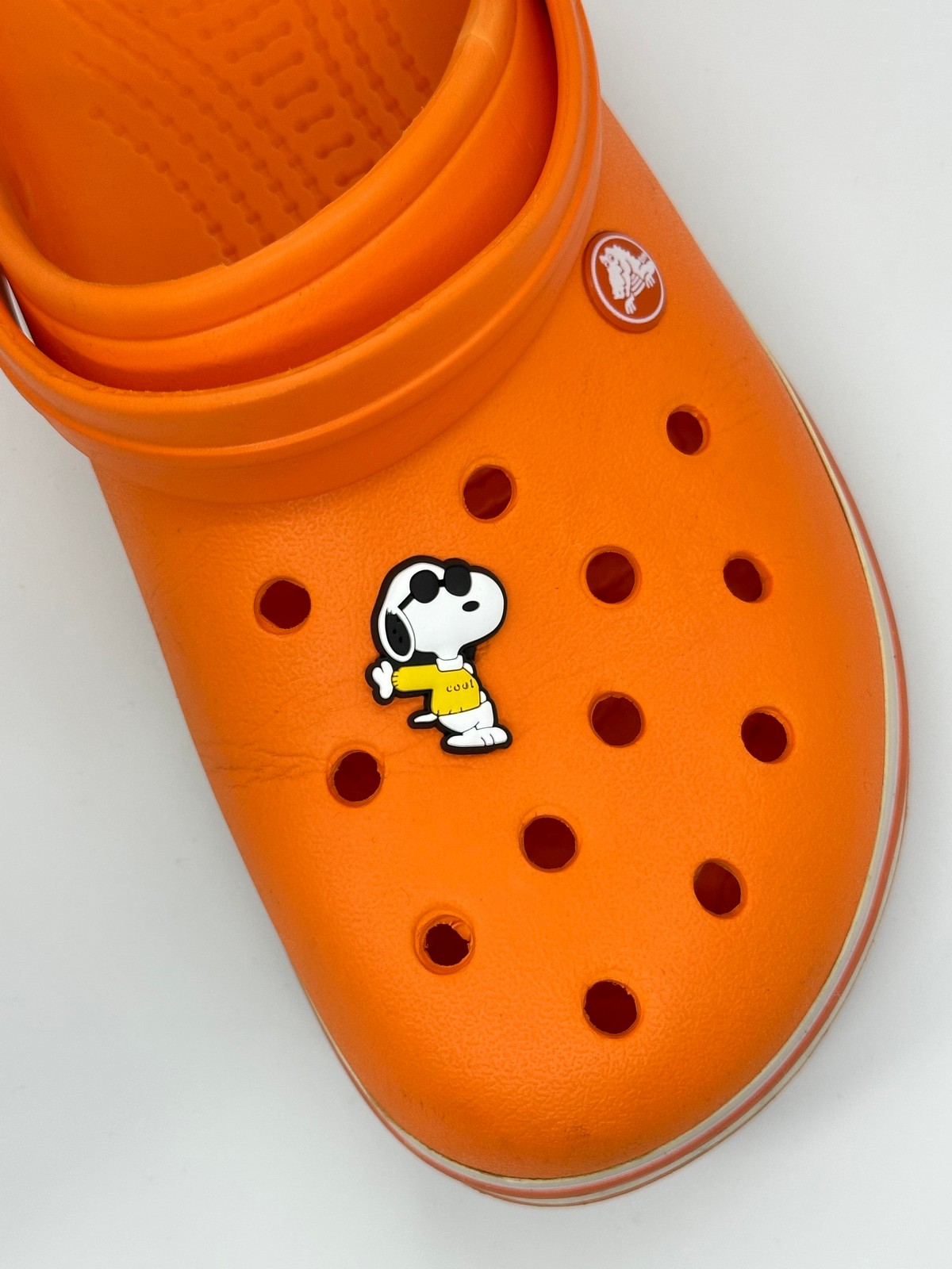 Gözlüklü Cool Snoopy Temalı Temalı Jibbitz Crocs Terlik Süsü 