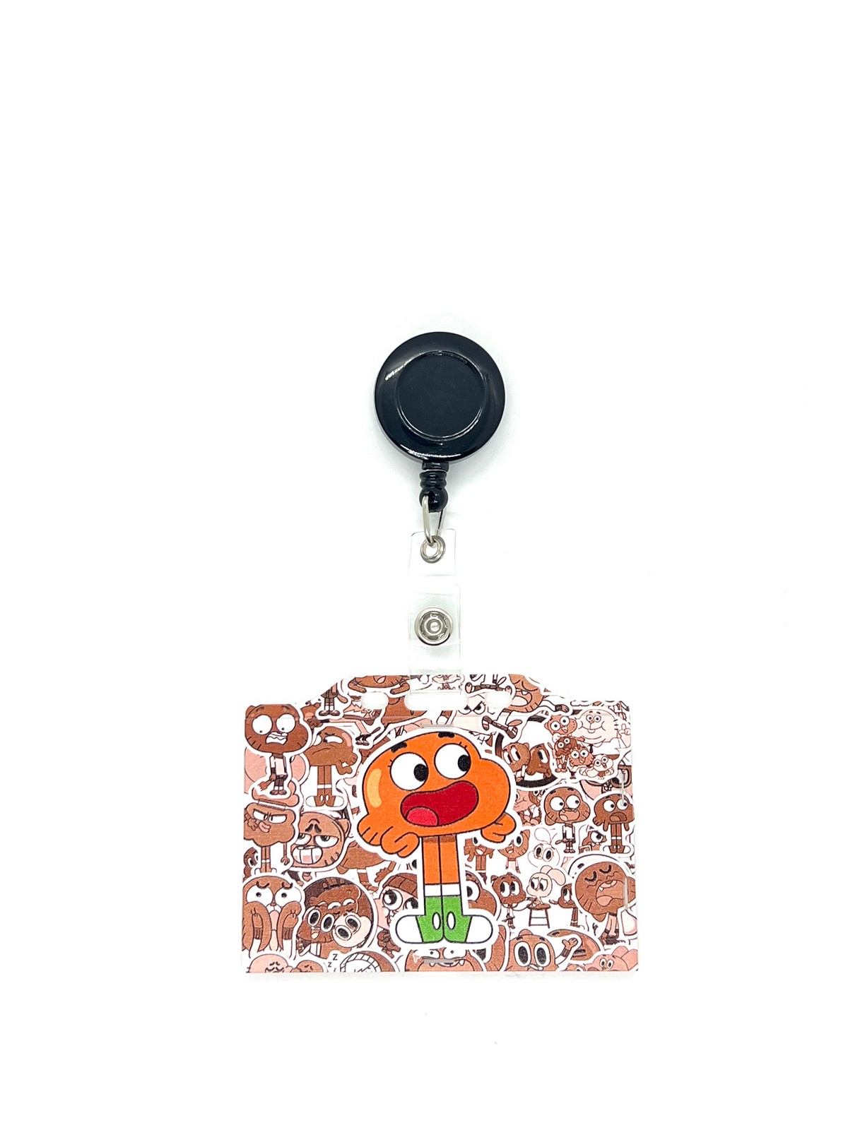 Gumball Darwin Temalı Yatay Kart Kabı Kart Koruyucu 