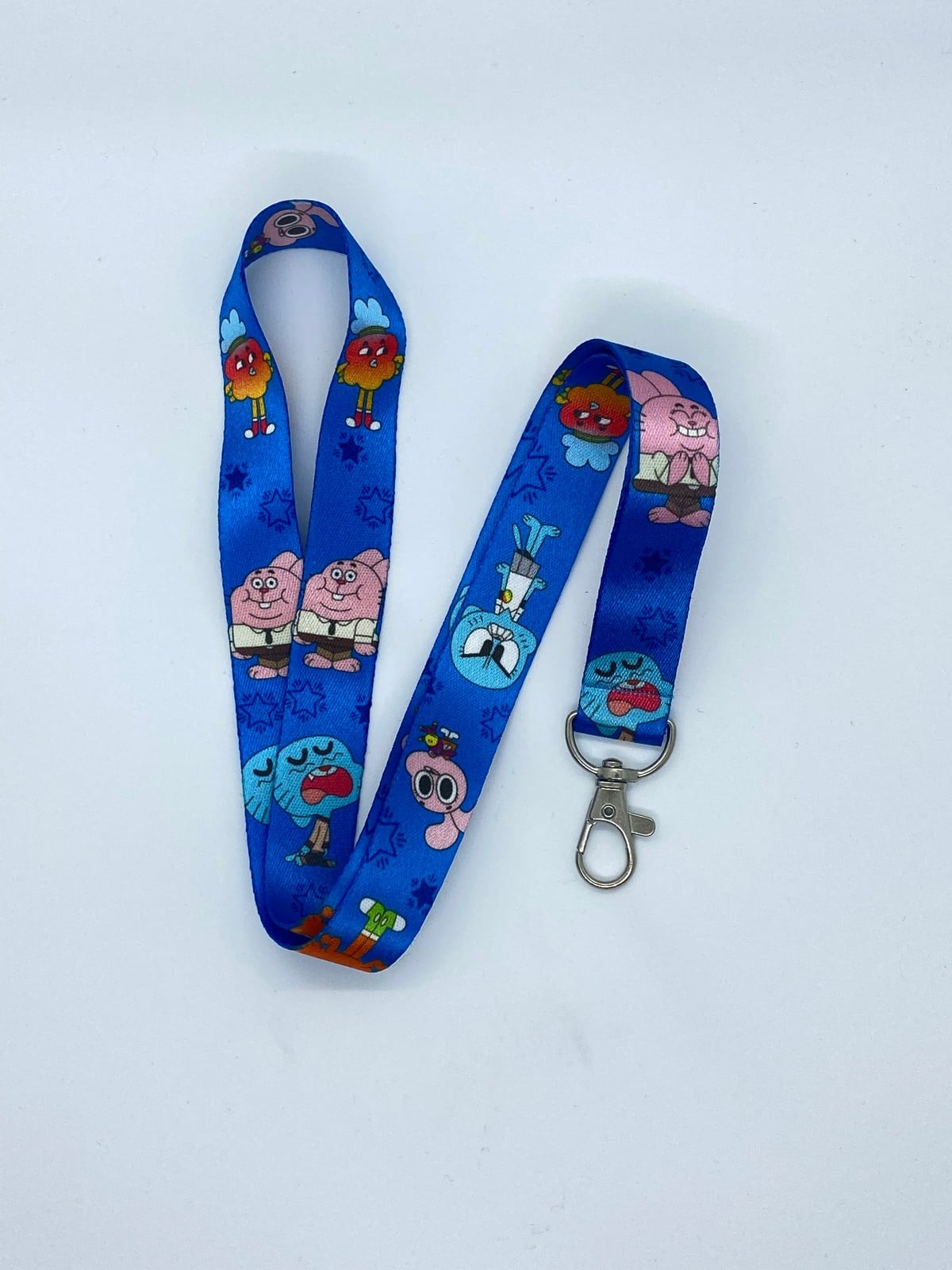 Gumball Temalı Boyun İpi Kart Askısı 