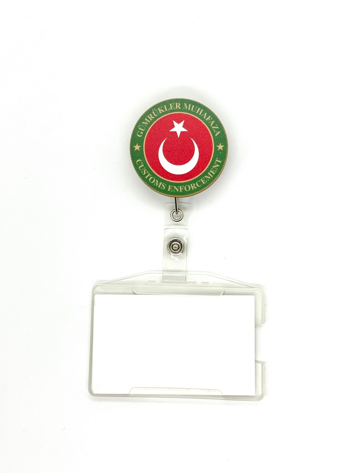 Gümrük Muhafaza Memuru Temalı Yoyo Kartlık Yoyo Yaka Kartlığı