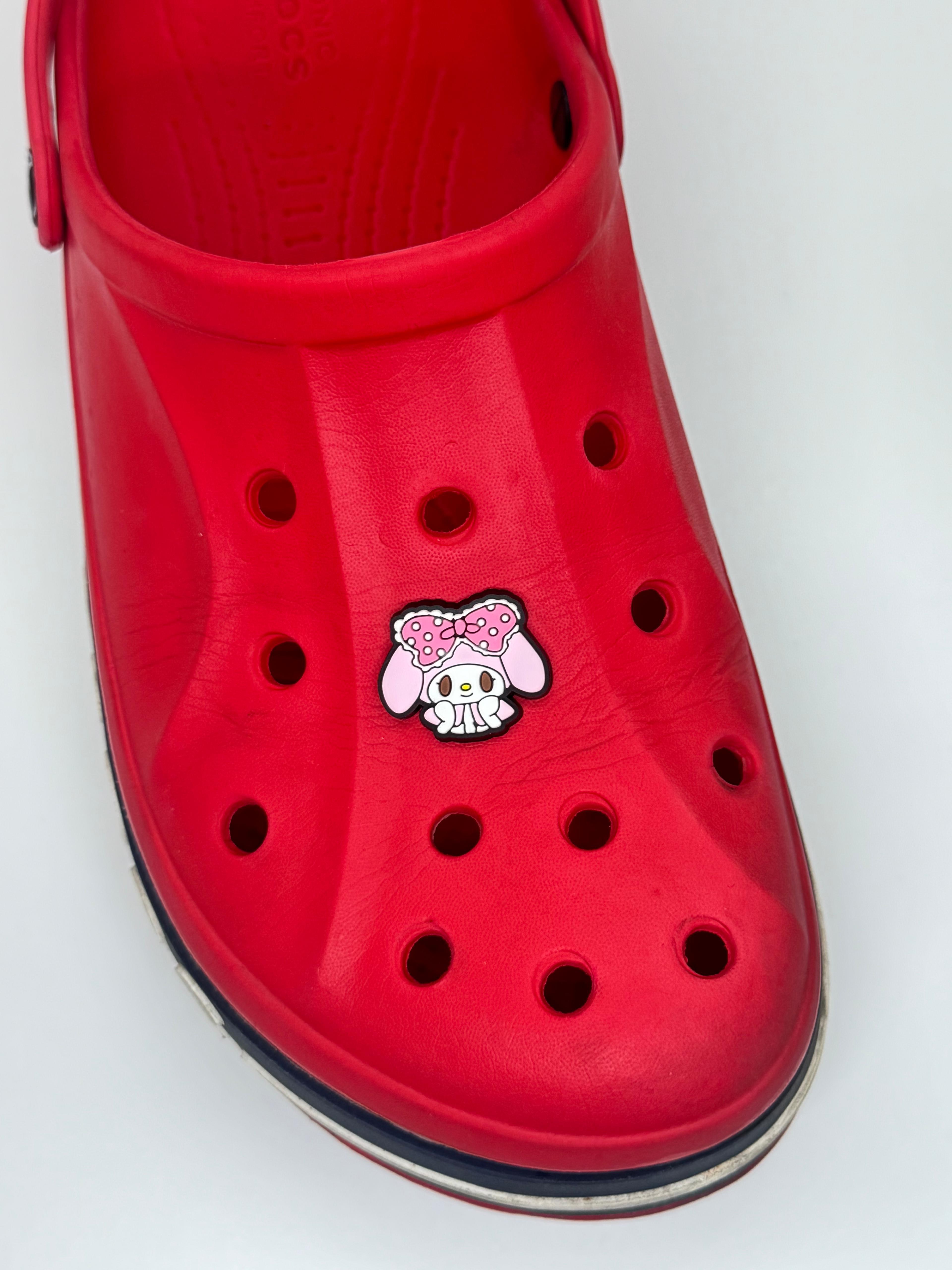 Hello Kitty My Melody 1 Temalı Jibbitz CrocsTerlik Süsü