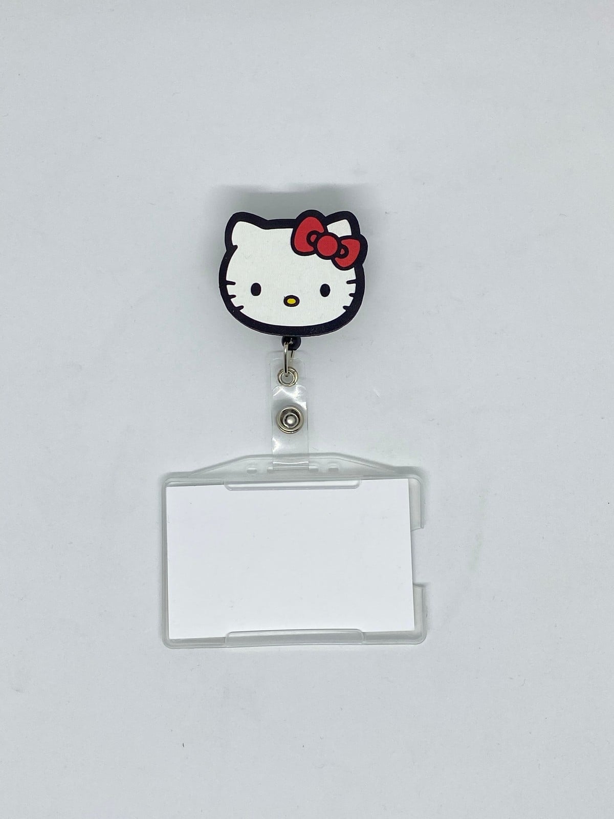 Hello Kitty Temalı Yoyo Kartlık Yoyo Yaka Kartlığı