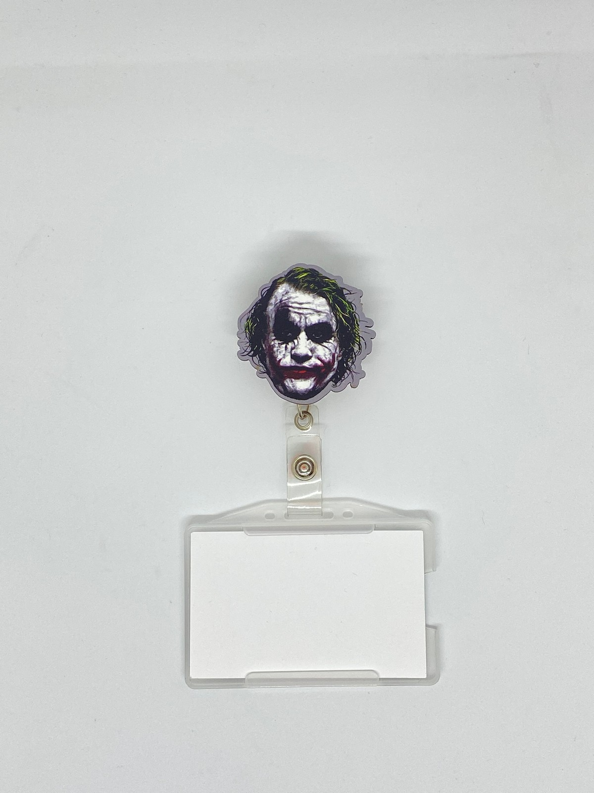 Joker Temalı Yoyo Kartlık Yoyo Yaka Kartlığı