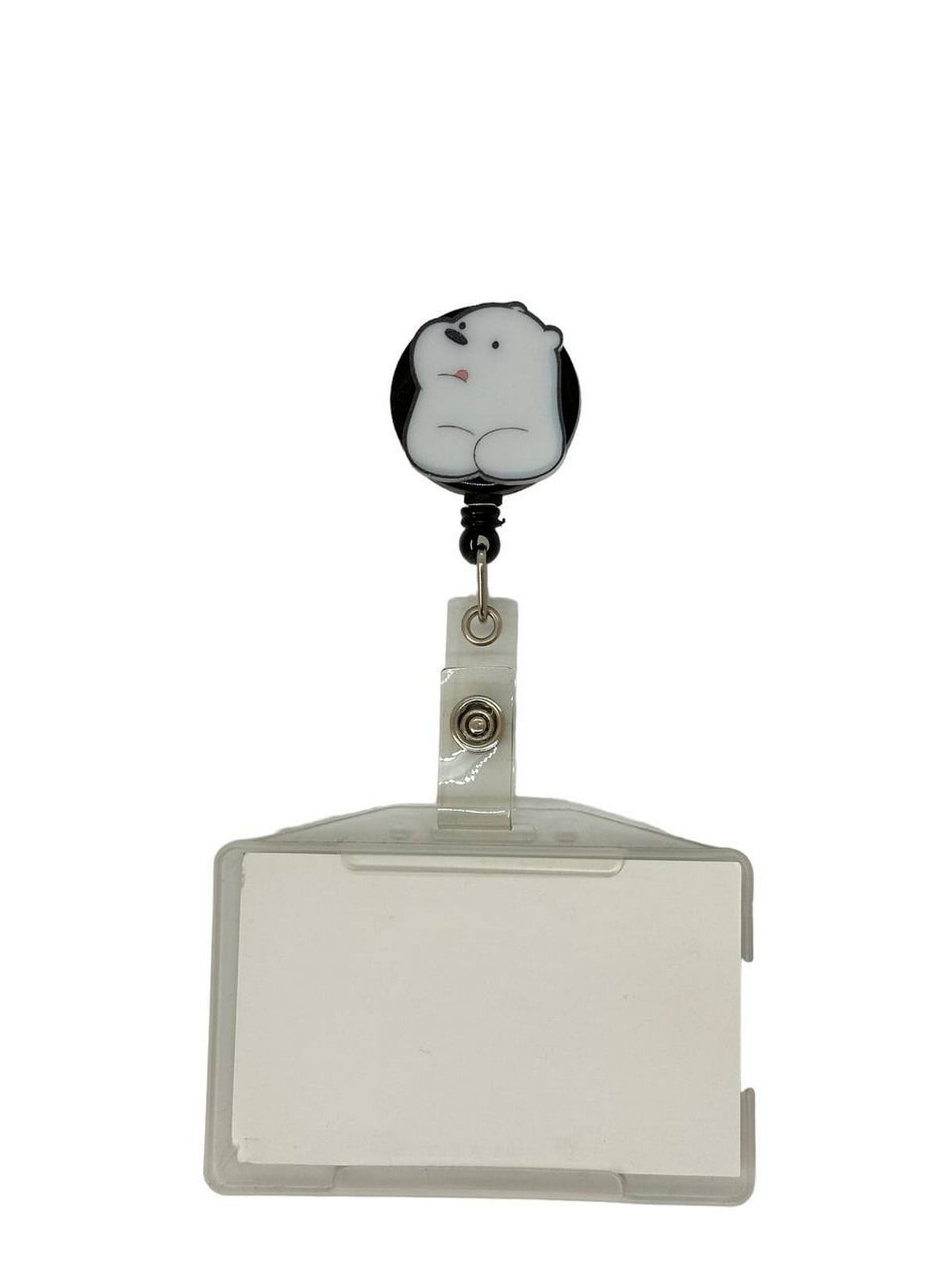 Kafadar Ayılar 2 Ice Bear Temalı Pleksi Baskılı Yoyo Kartlık Yoyo Yaka Kartlığı