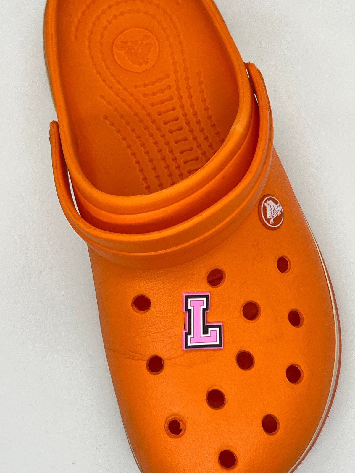 L Harfi Temalı Temalı Jibbitz Crocs Terlik Süsü