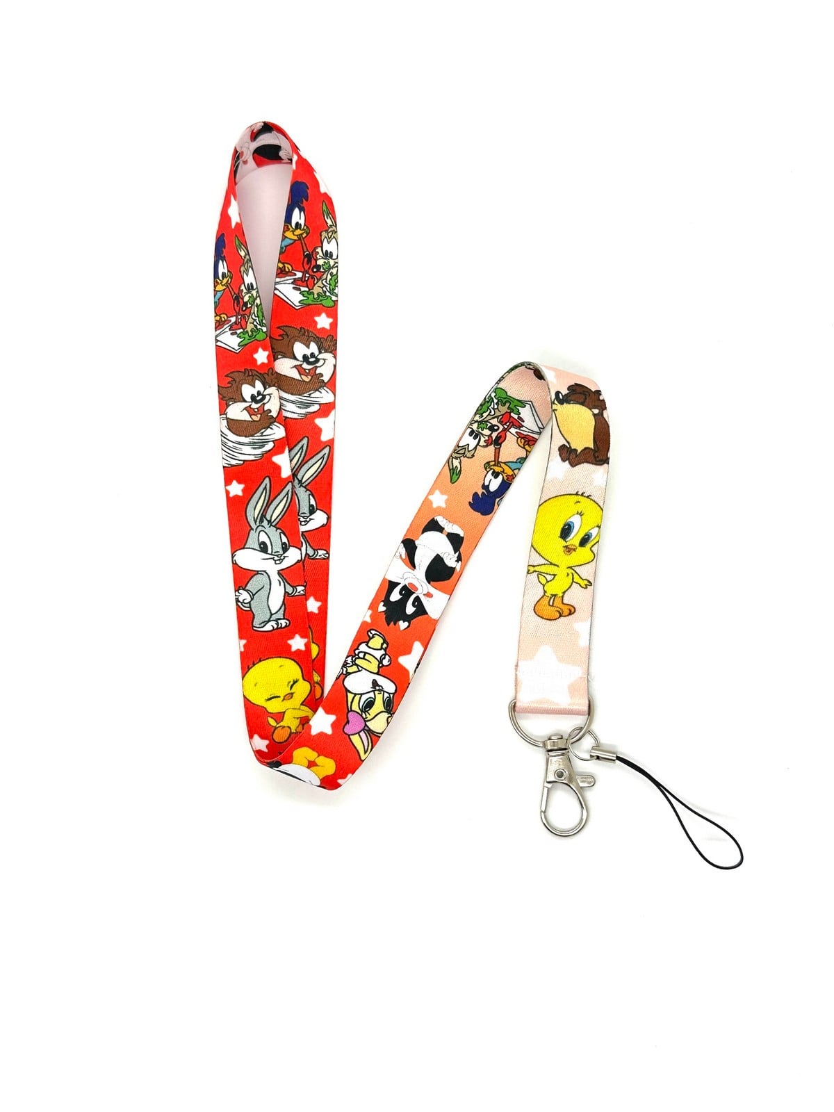 Looney Tunes Yavru Karakterler Temalı Boyun İpi Kart Askısı Telefon Askısı