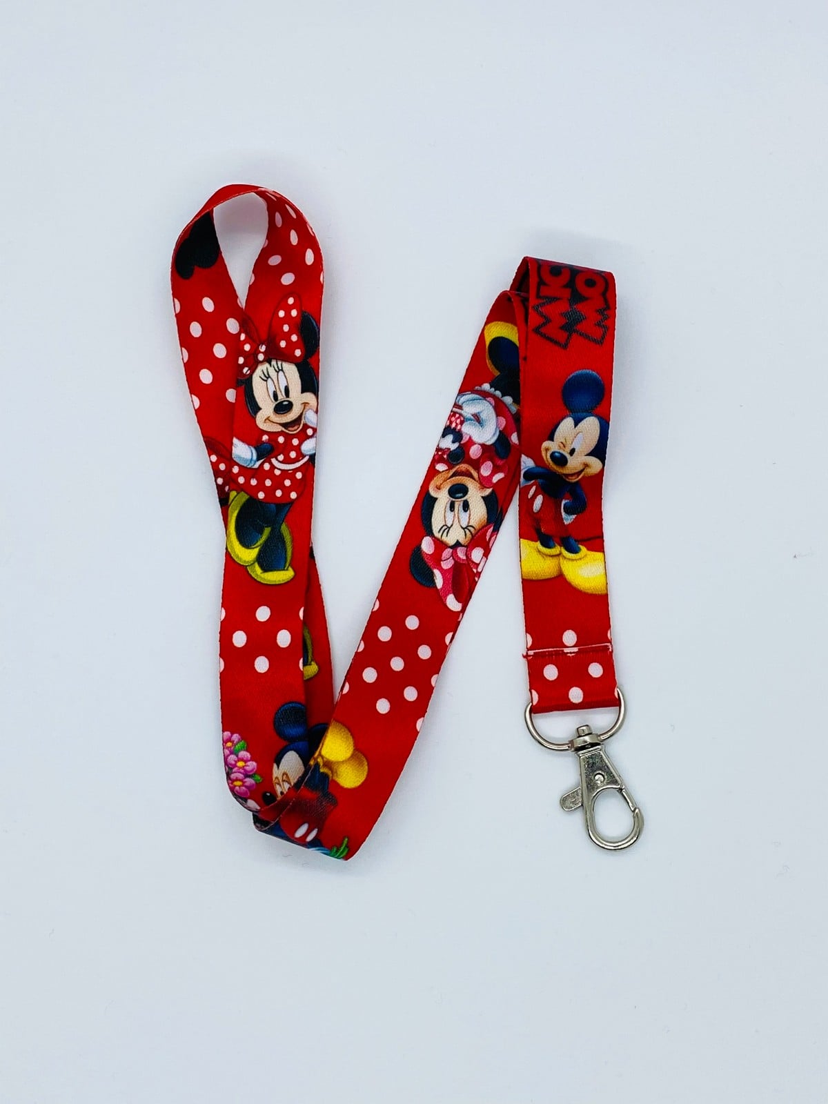 Minnie Mouse 1 Temalı Boyun İpi Kart Askısı 