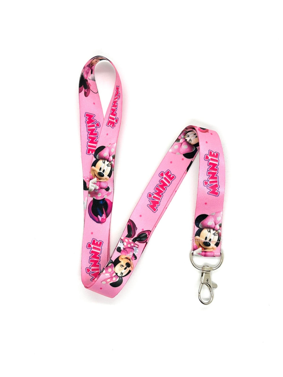 Minnie Mouse 3 Temalı Boyun İpi Kart Askısı