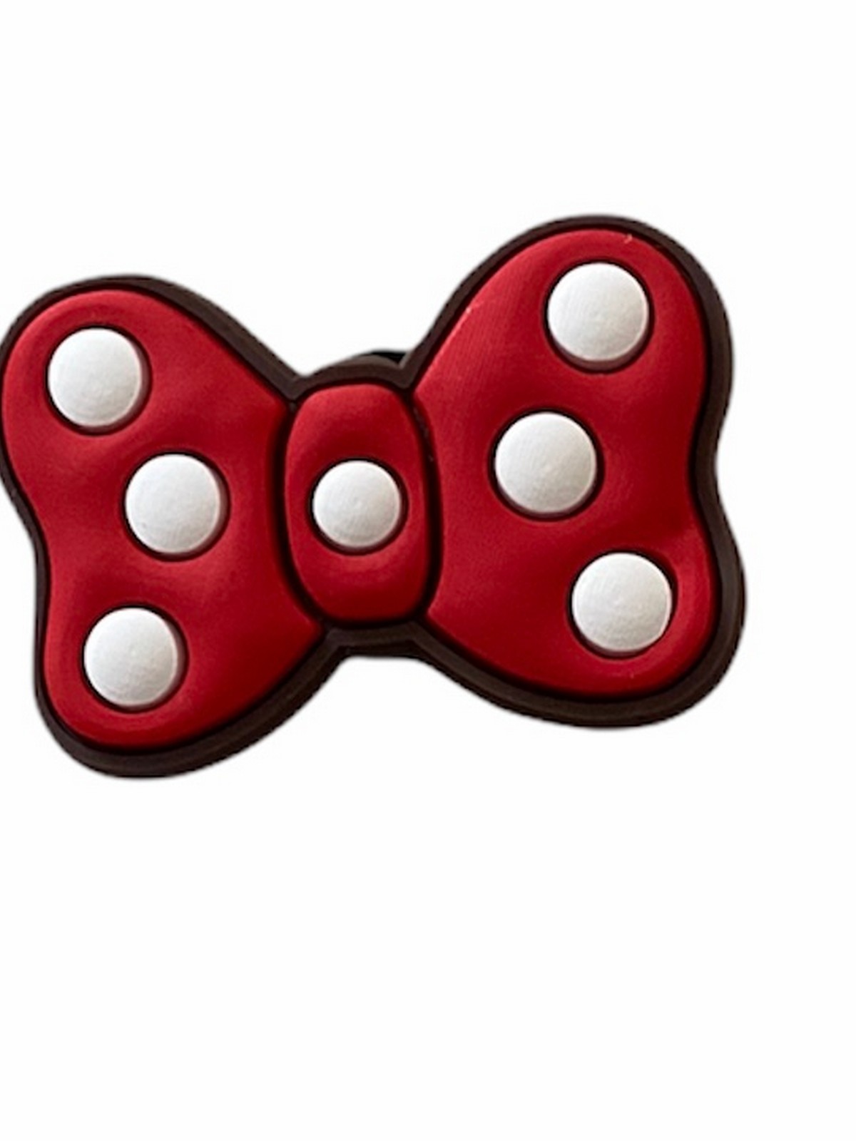 Minnie Mouse Fiyonk Temalı Jibbitz Crocs Terlik Süsü 