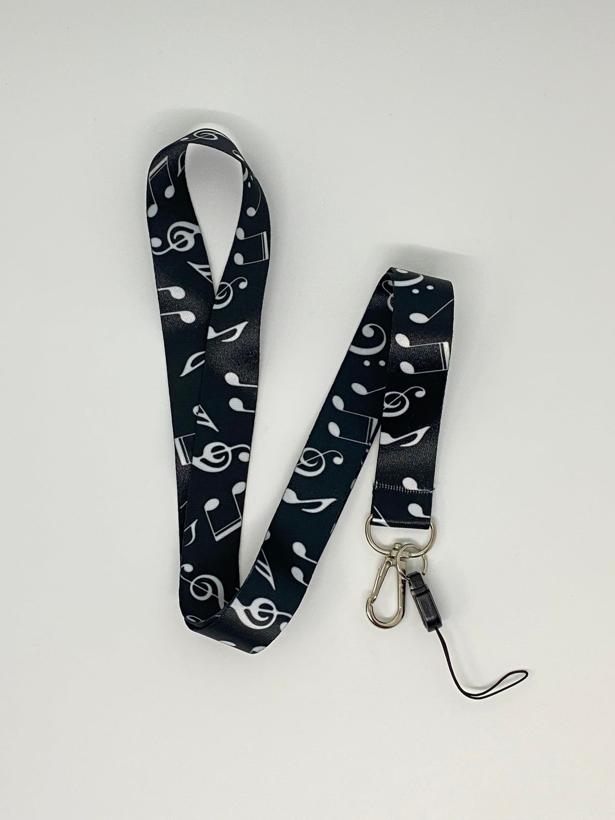 Nota Temalı Boyun İpi Kart Askısı 