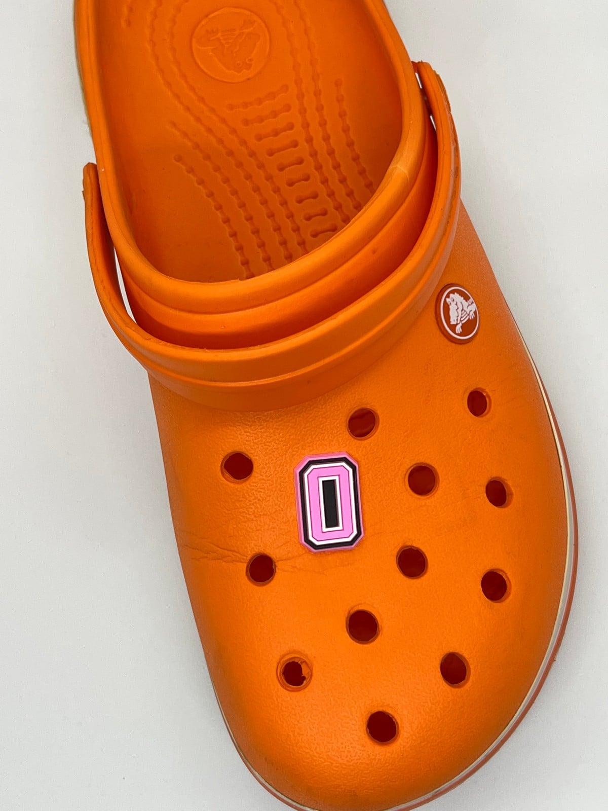 O Harfi Temalı Temalı Jibbitz Crocs Terlik Süsü