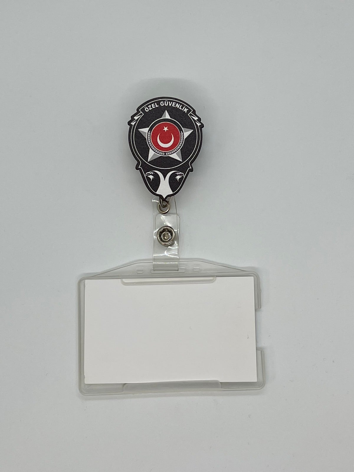 Özel Güvenlik Temalı Yoyo Kartlık Yoyo Yaka Kartlığı