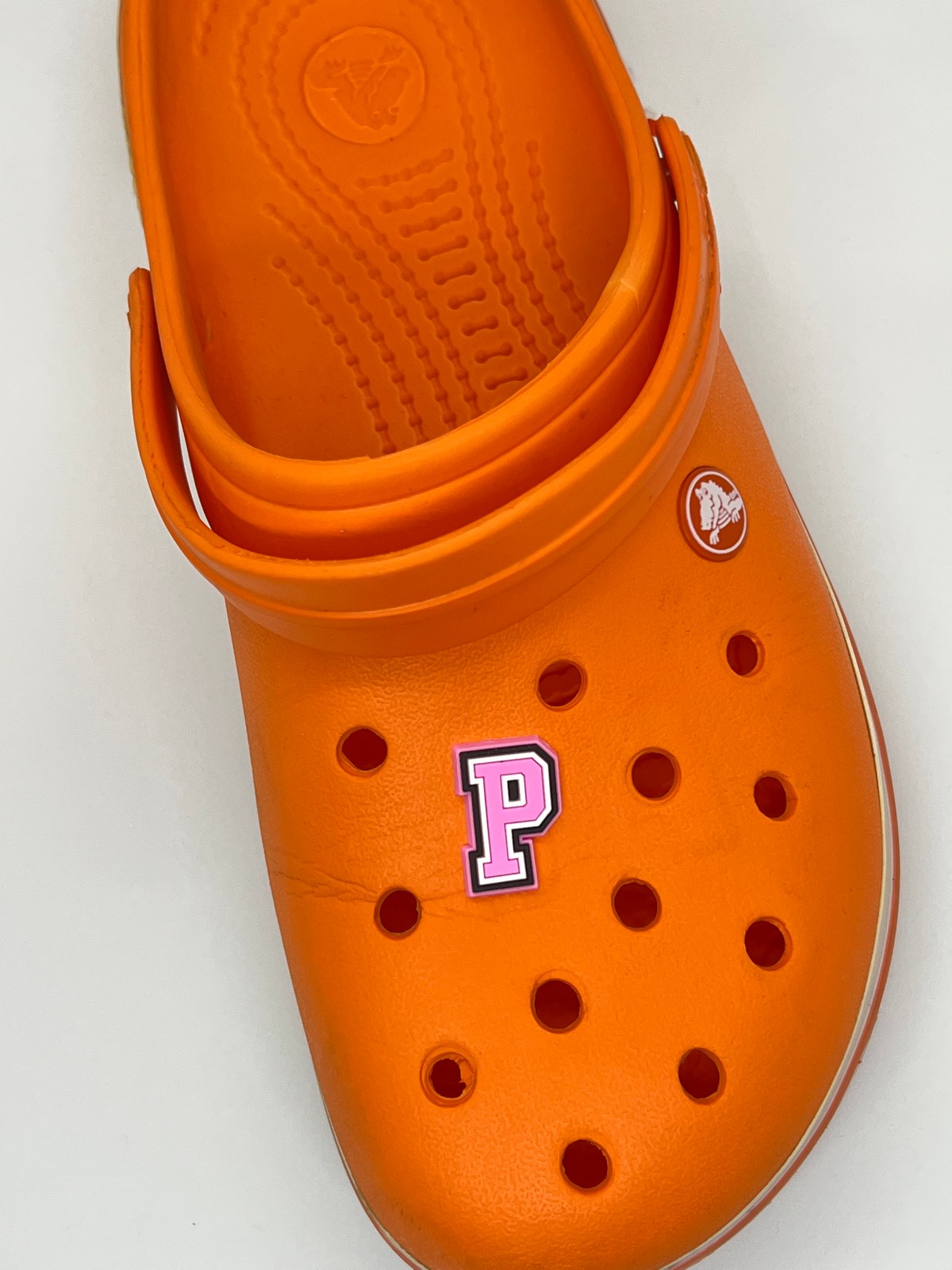 P Harfi Temalı Temalı Jibbitz Crocs Terlik Süsü