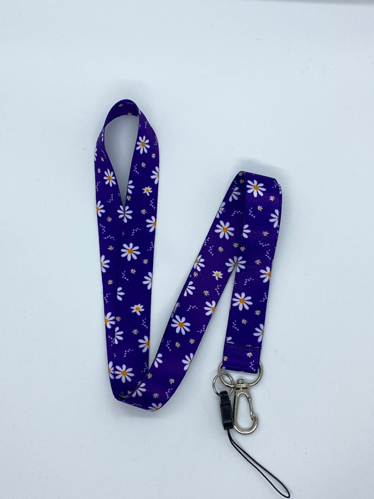 Papatya 2 Temalı Boyun İpi Kart Askısı 